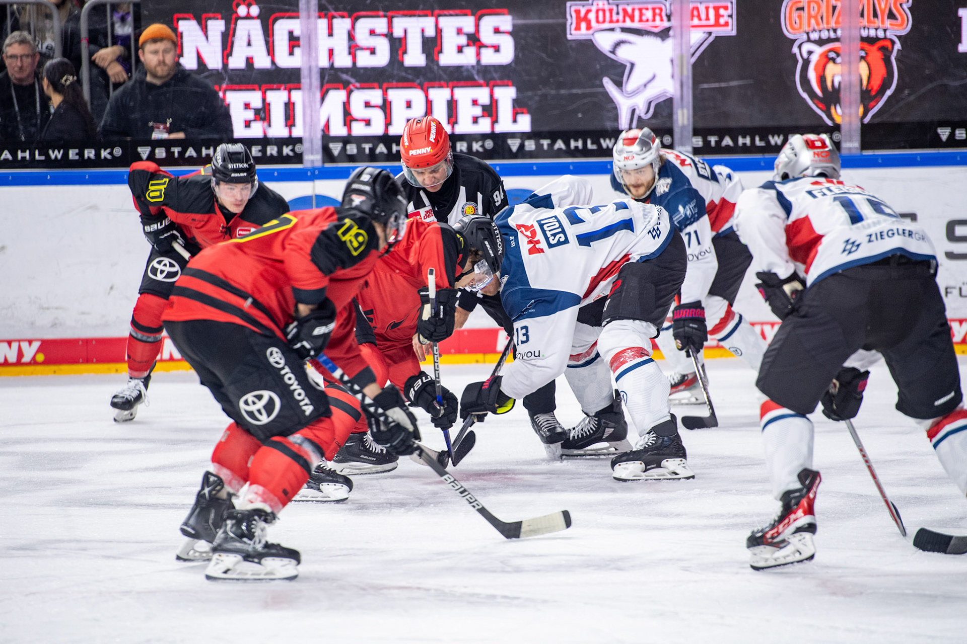 Frederik Storm; DEL Kölner Haie - Nürnberg Ice Tigers, 17.12.2023