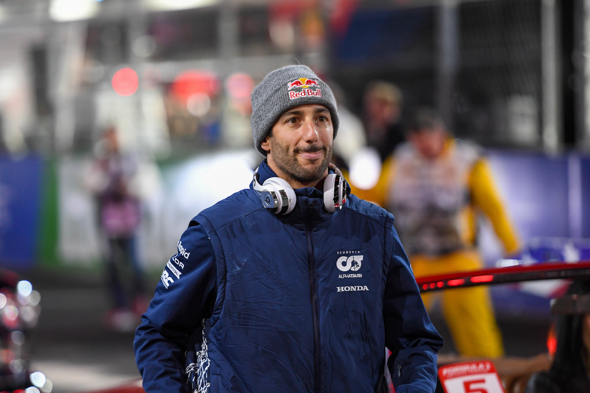 Daniel Ricciardo (AUS) Scuderia Alpha Tauri;Formel 1 GP USA Las Vegas. Sonntag 19.11.2023