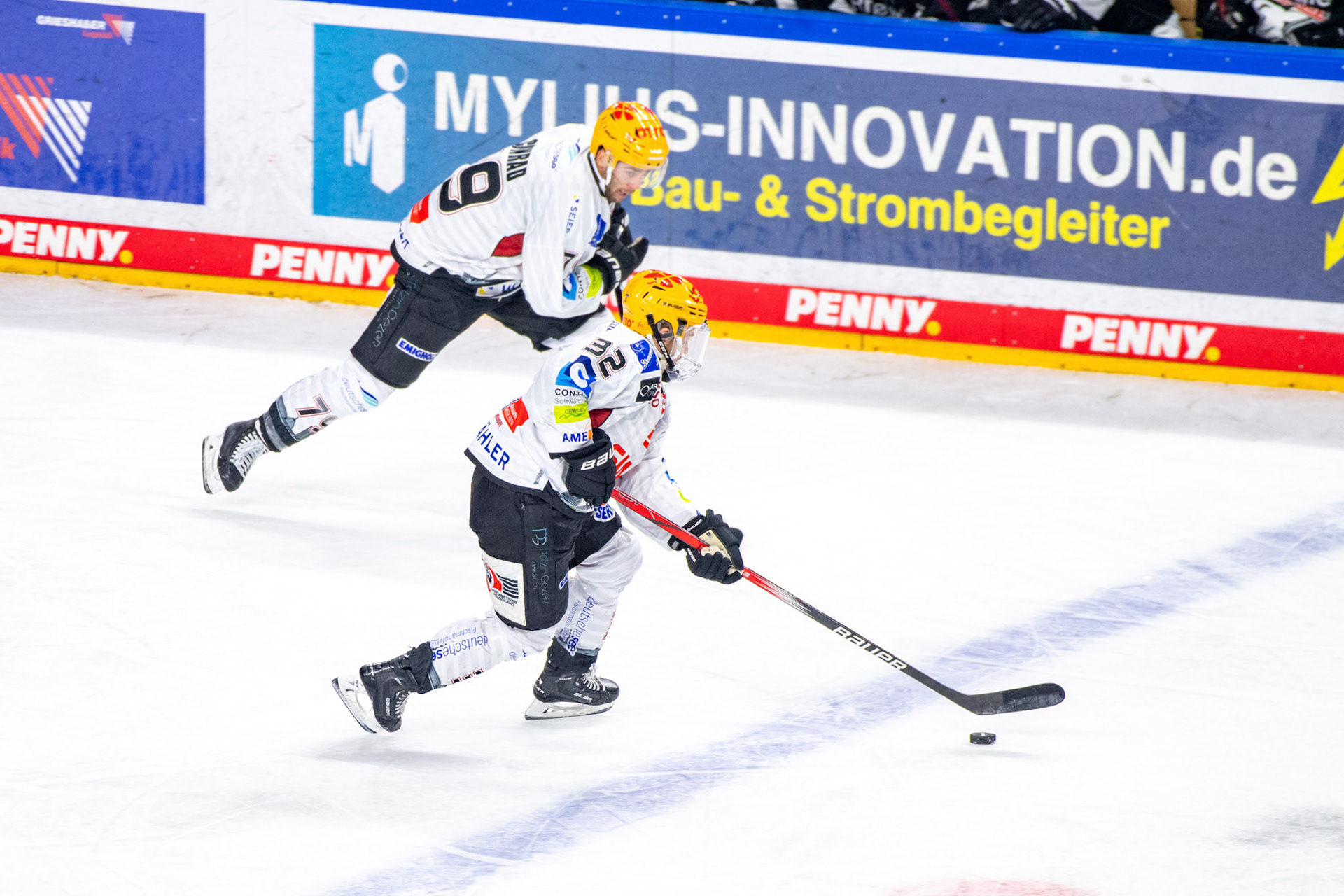 Nicolas Appendino; DEL Kölner Haie - Bremerhaven Fischtown Pinguins, 01.11.2023