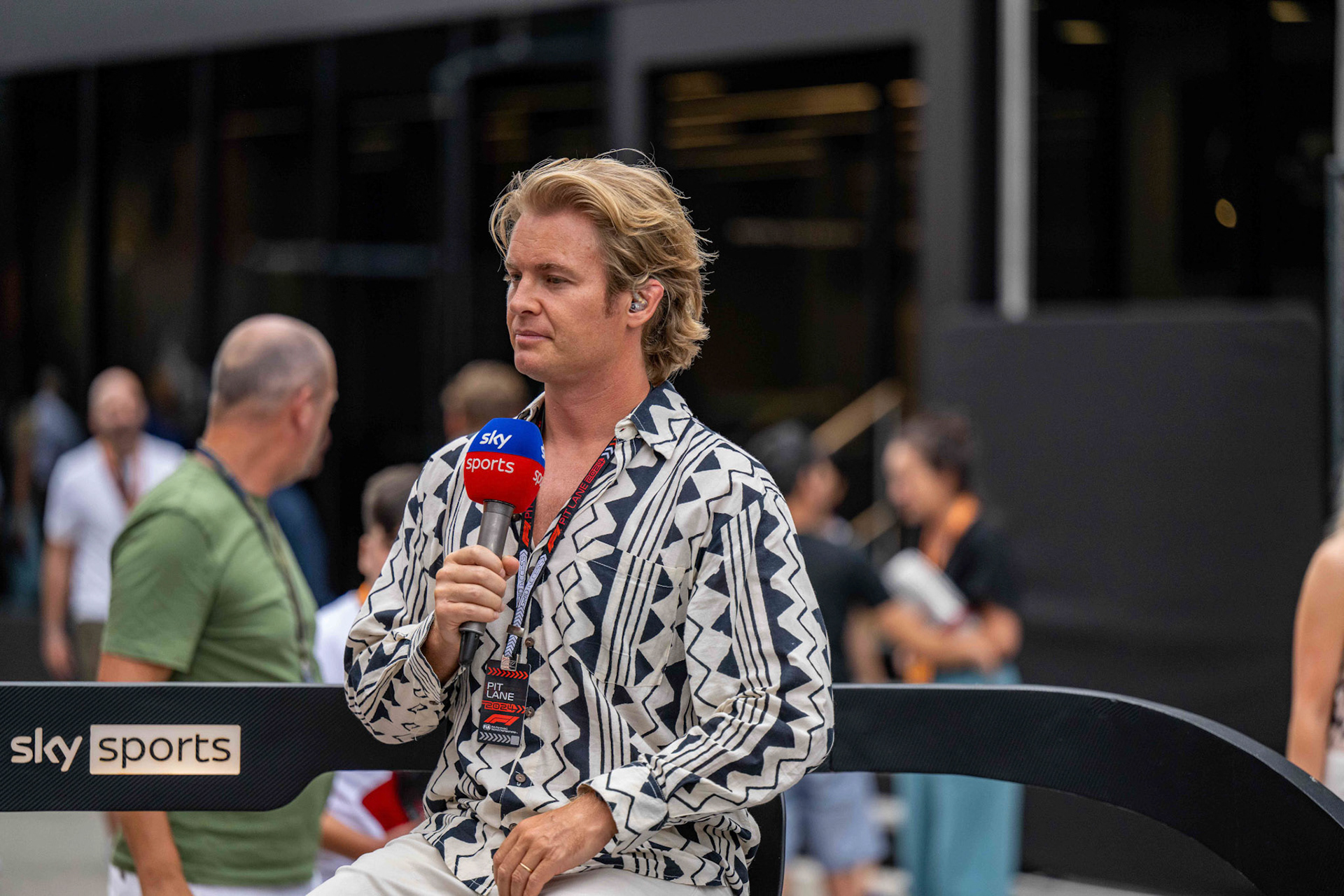Nico Rosberg;Formel 1 Budapest / Ungarn, 20.07.2024