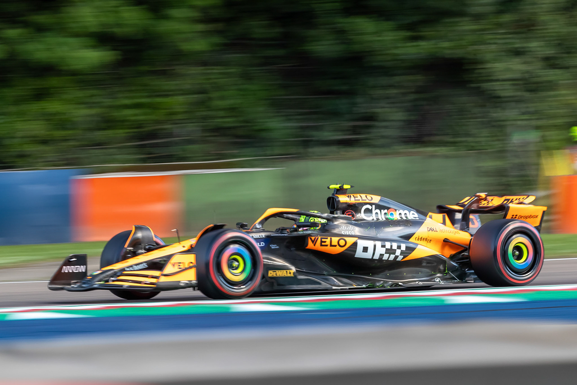 Lando Norris #4, McLaren Formula 1 Team; F1 GP Imola / Italien Freitag, 17.05.2024