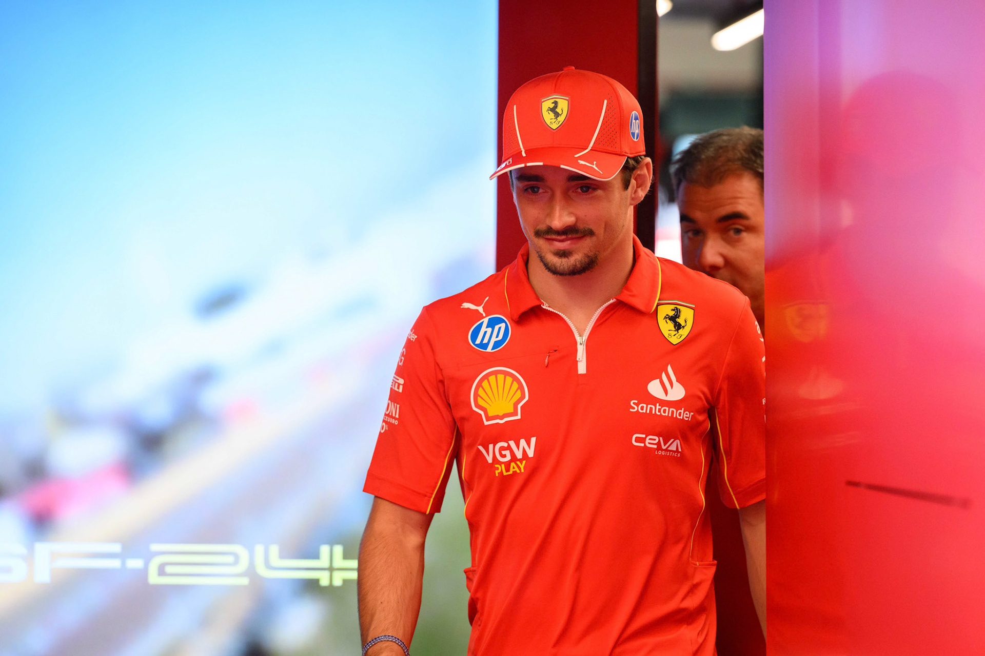 Charles Leclerc #16, Scuderia Ferrari; F1 GP Imola / Italien Donnerstag, 16.05.2024