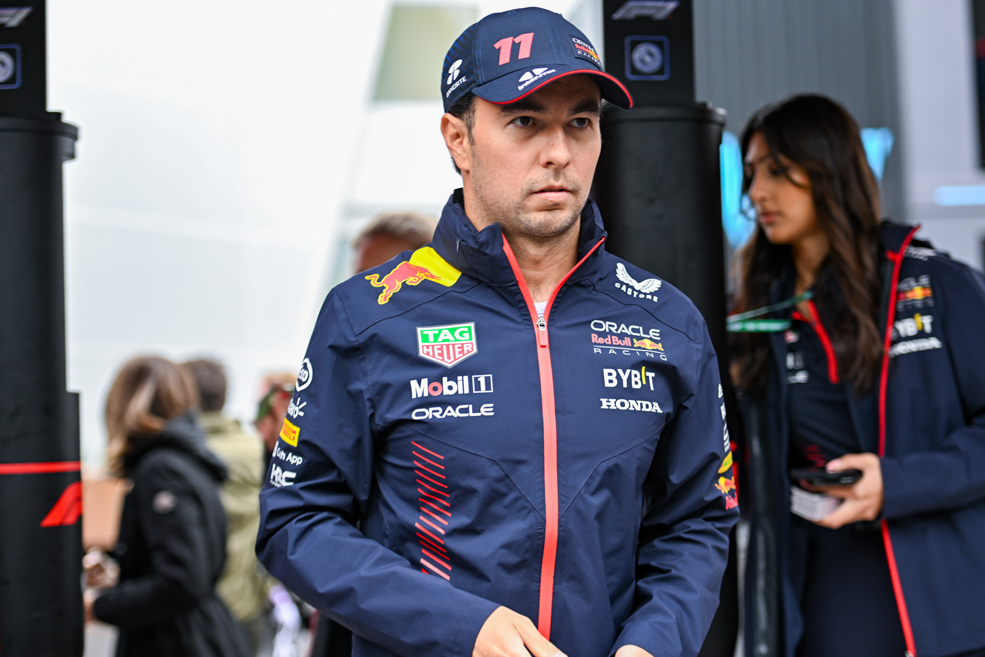 Sergio Perez (MEX) Red Bull Racing; Formel 1 GP Spa Francorchamps/ Belgien. Samstag, 29.07.2023