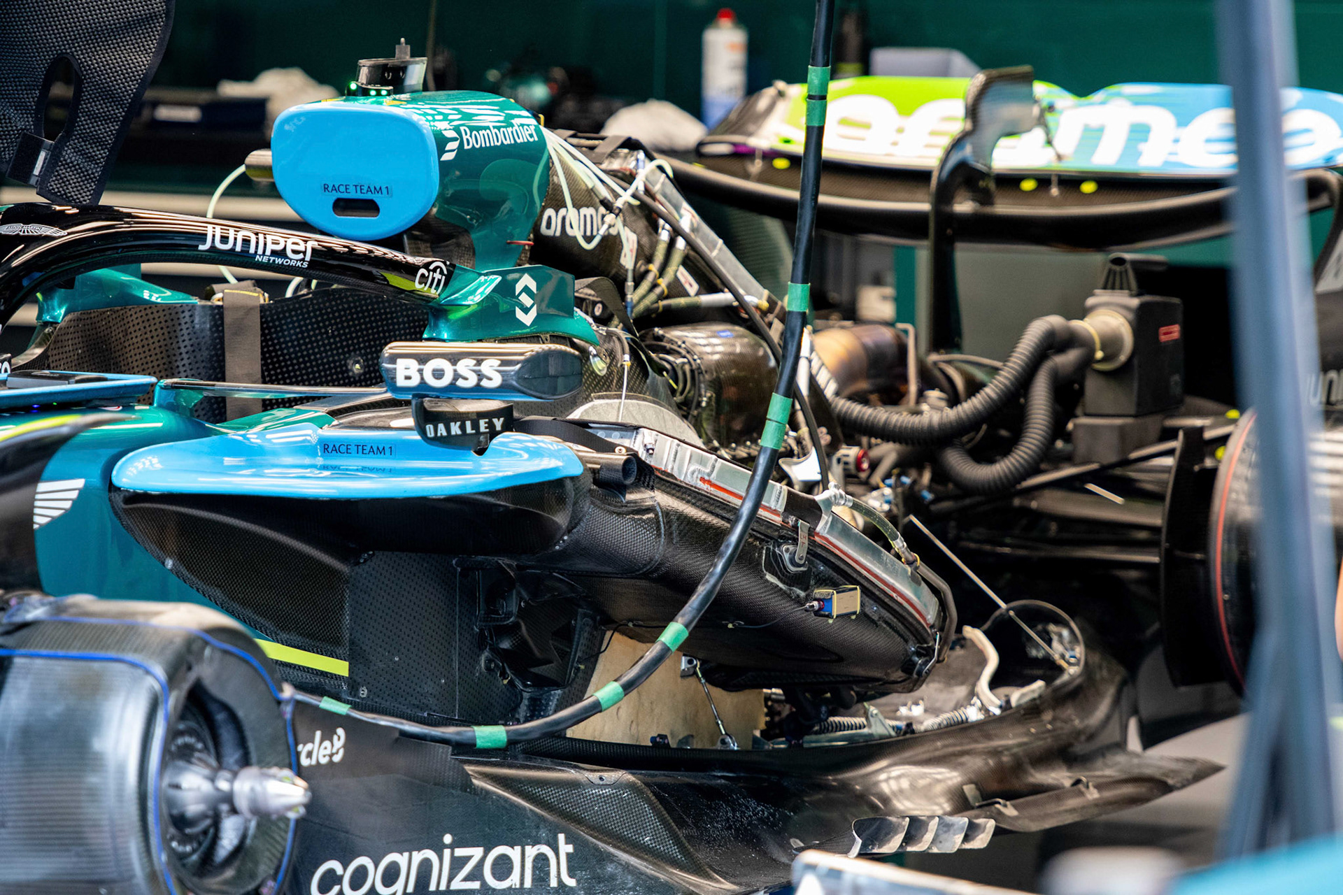 Aston Martin Aramco F1 Team;Formel 1 GP Austria / Österreich. Donnerstag, 27.06.2024