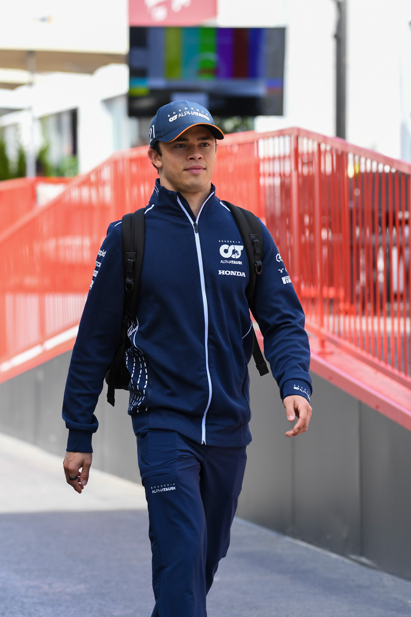 Nyck de Vries (NED) Scuderia Alpha Tauri; Formel 1 GP Baku Azerbaijan. Samstag 29.04.2023