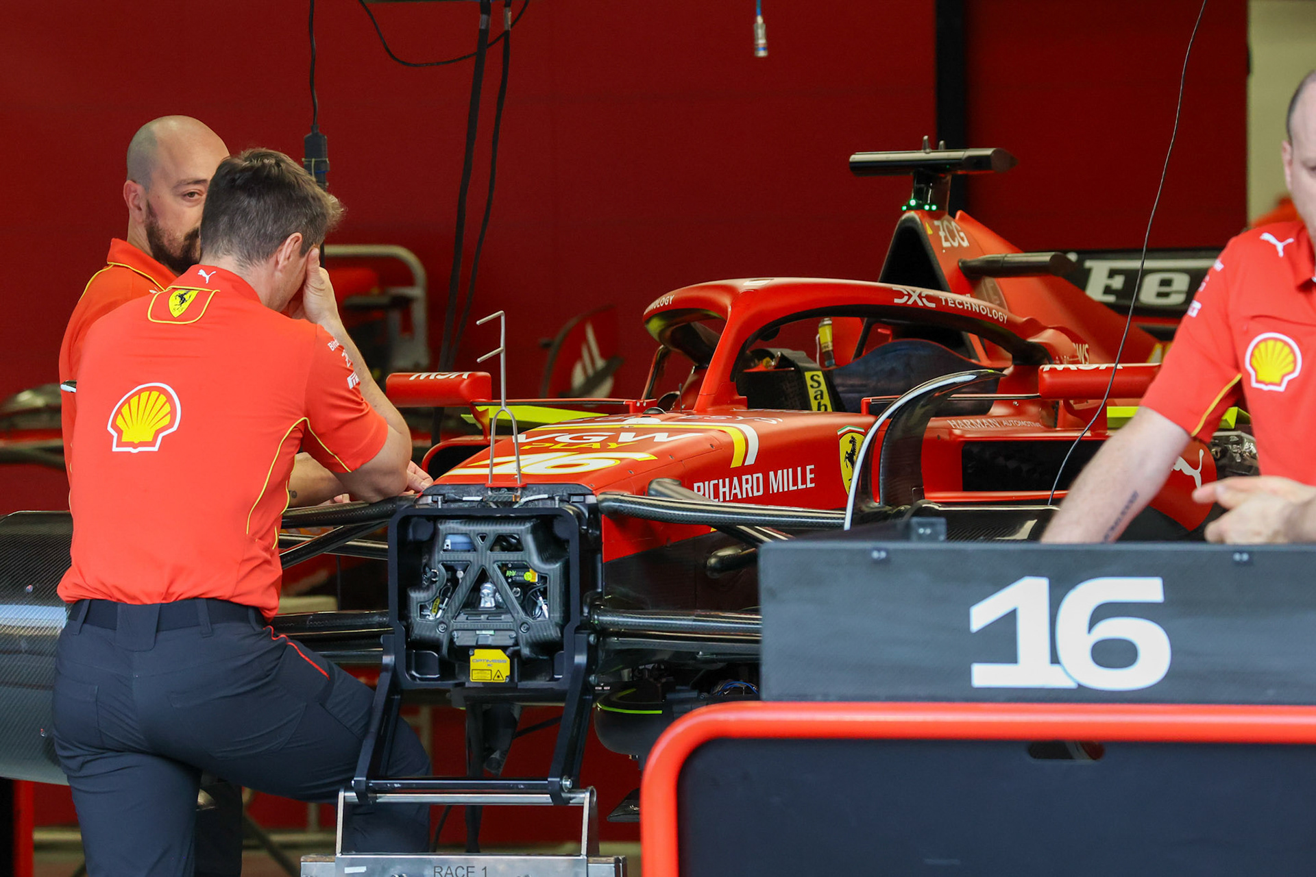 Scuderia Ferrari; Formel 1 GP Bahrain. Mittwoch 28.02.2024