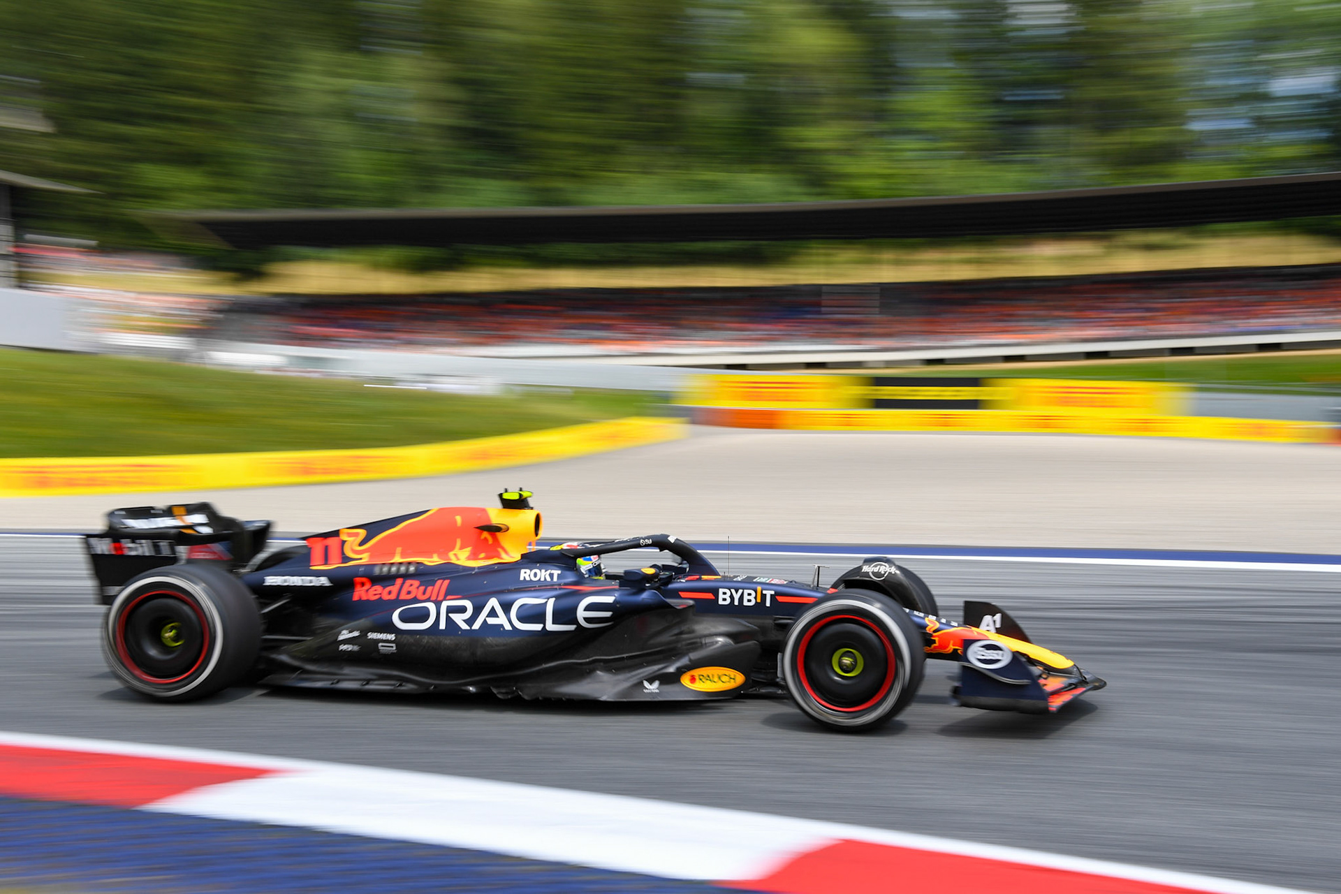 Sergio Perez (MEX) Red Bull Racing; Formel 1 GP Austria / Österreich. Freitag, 30.06.2023