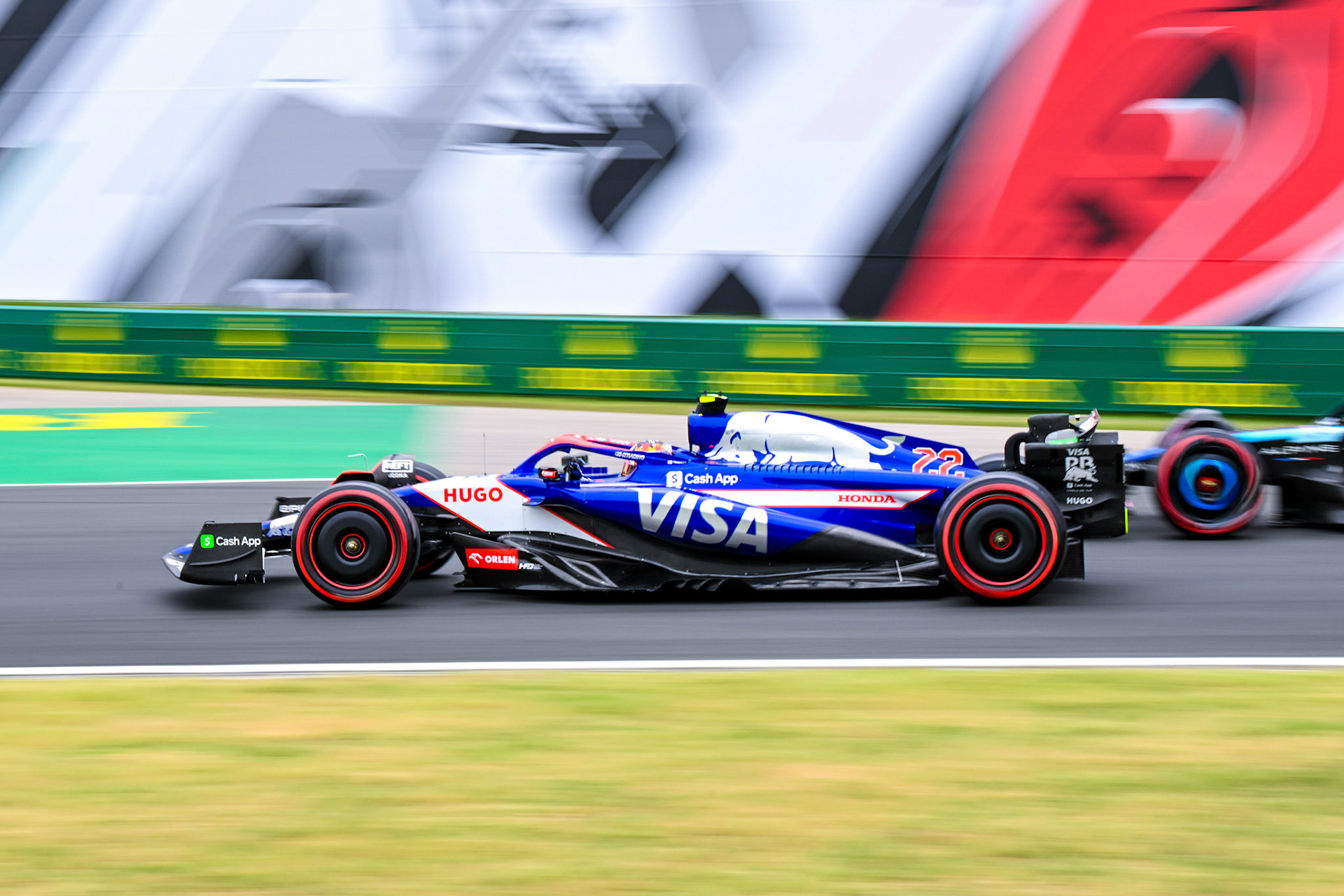 Yuki Tsunoda #22, Visa Cash App RB Formula One Team;Formel 1 Budapest / Ungarn, 20.07.2024