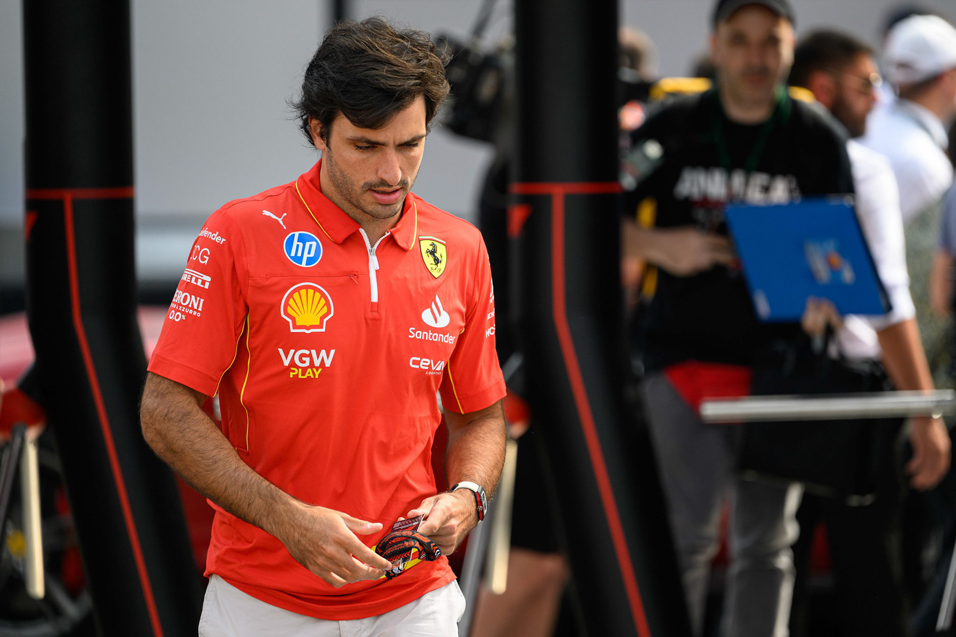 Carlos Sainz #55, Scuderia Ferrari; F1 GP Imola / Italien Sonntag, 19.05.2024