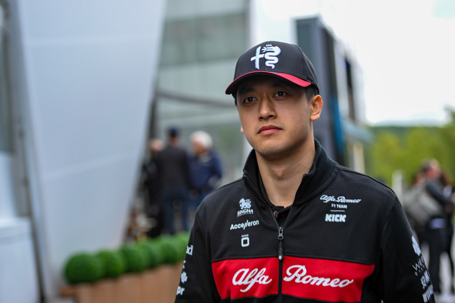 Guanyu Zhou (CHN) Alfa Romeo F1 Team;Formel 1 GP Spa Francorchamps/ Belgien. Samstag, 29.07.2023