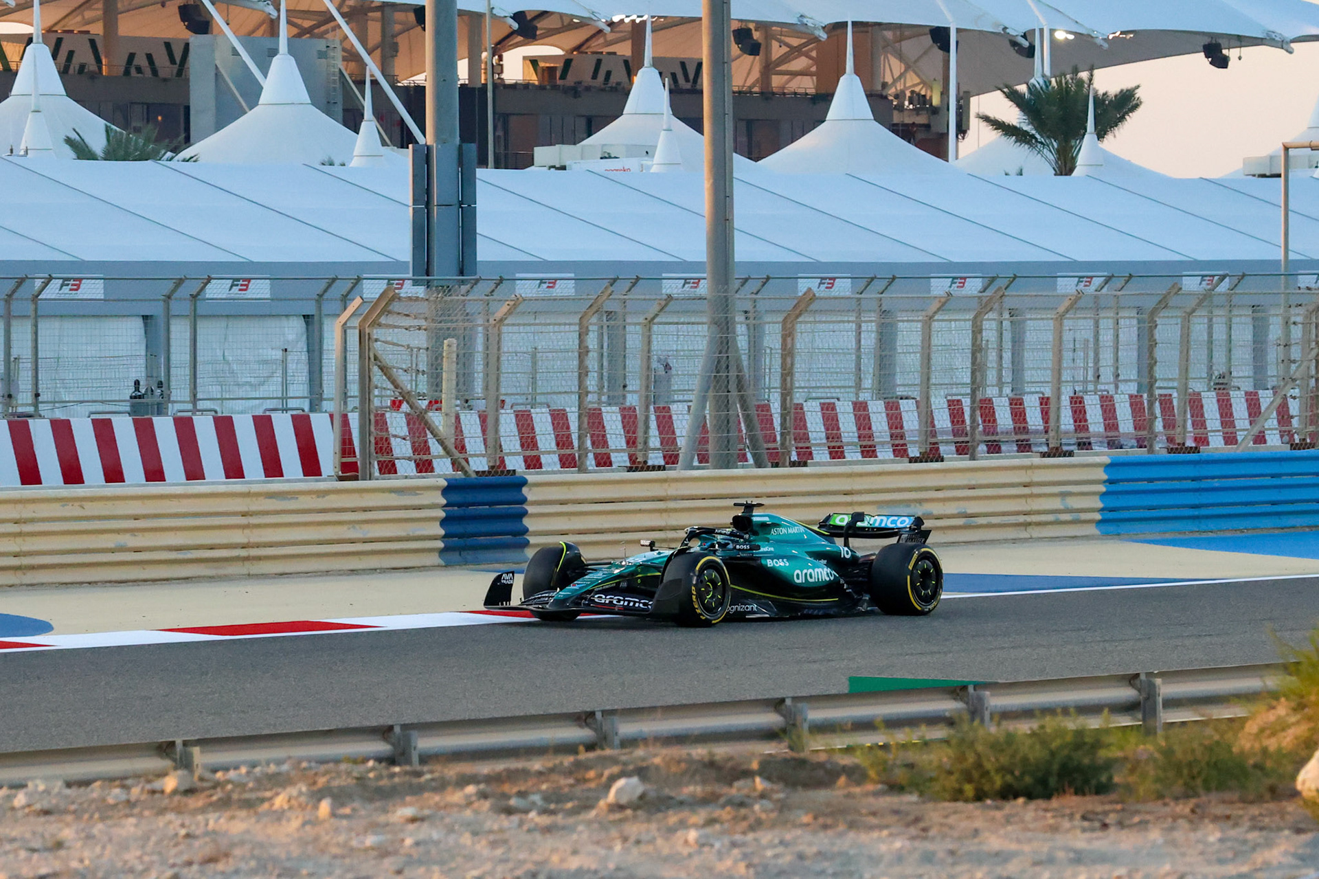 Lance Stroll #18, Aston Martin Aramco F1 Team; Formel 1 Pre-Season Tests Bahrain. Mittwoch, 21.02.2024