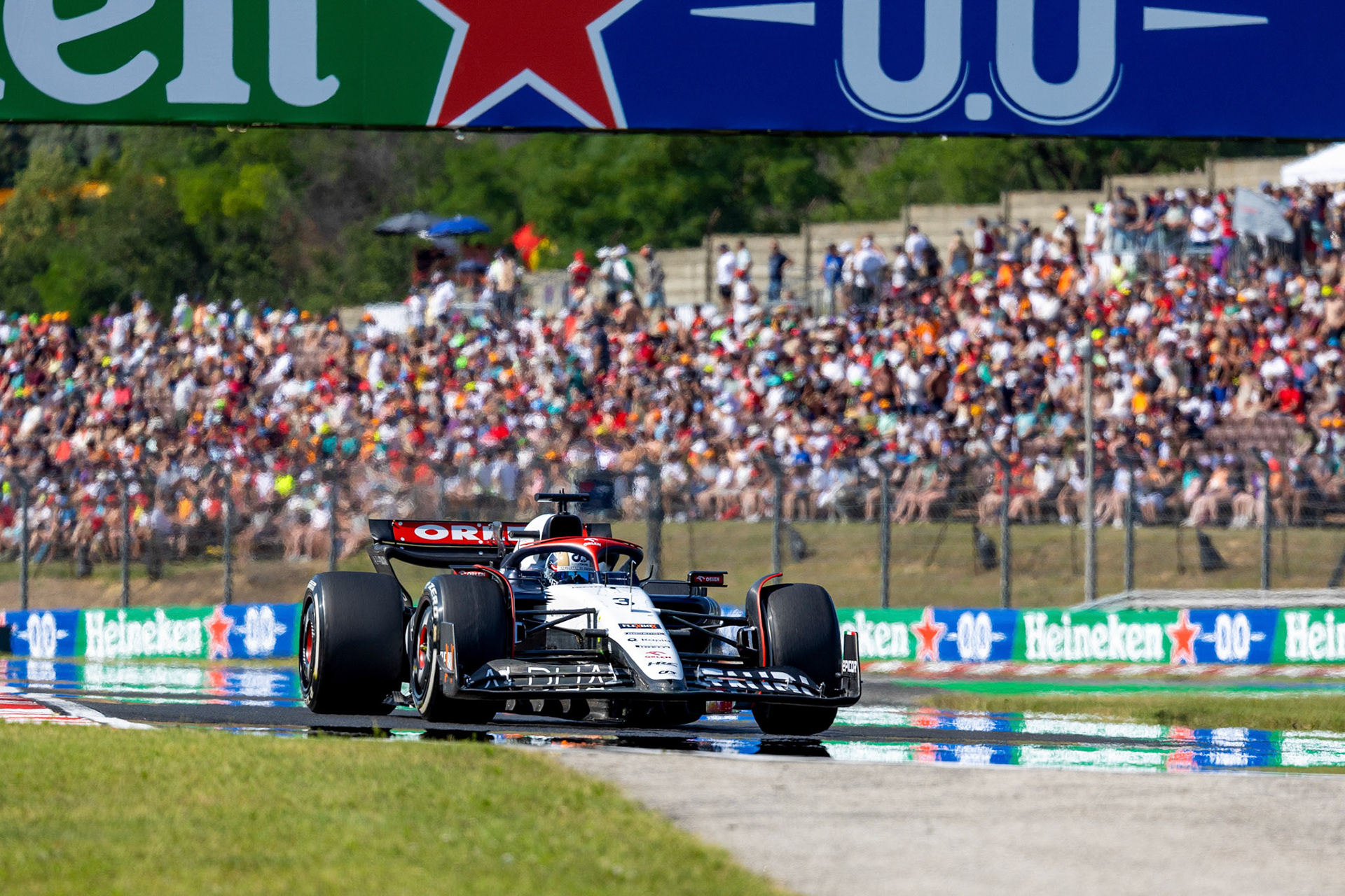 Daniel Ricciardo, Scuderia Alpha Tauri; Formel 1 GP Budapest / Ungarn. Samstag, 22.07.2023