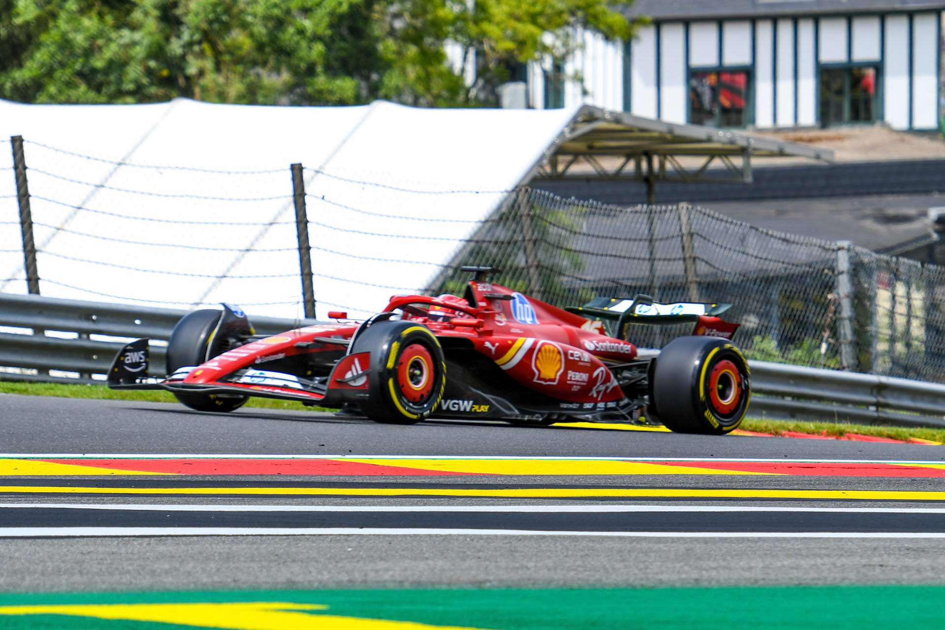 Charles Leclerc #16, Scuderia Ferrari;Formel 1 GP Spa / Belgien. Freitag, 26.07.2024