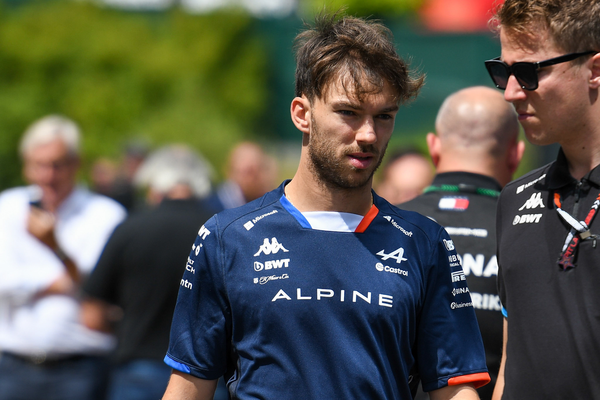 Pierre Gasly #10, BWT Alpine F1 Team;Formel 1 GP Spa / Belgien. Donnerstag, 25.07.2024