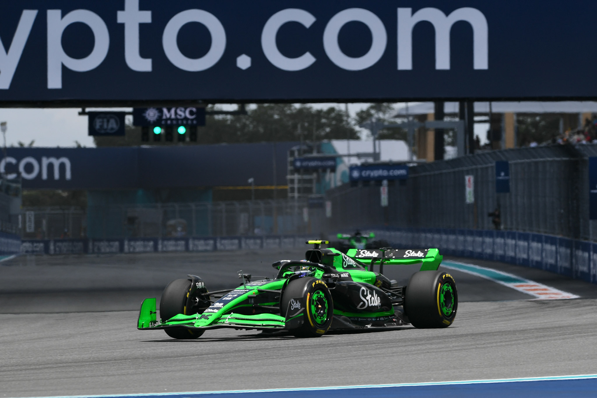 Guanyu Zhou #24, Stake F1 Team Kick Sauber; Formel 1 GP Miami / USA. 04.05.2024