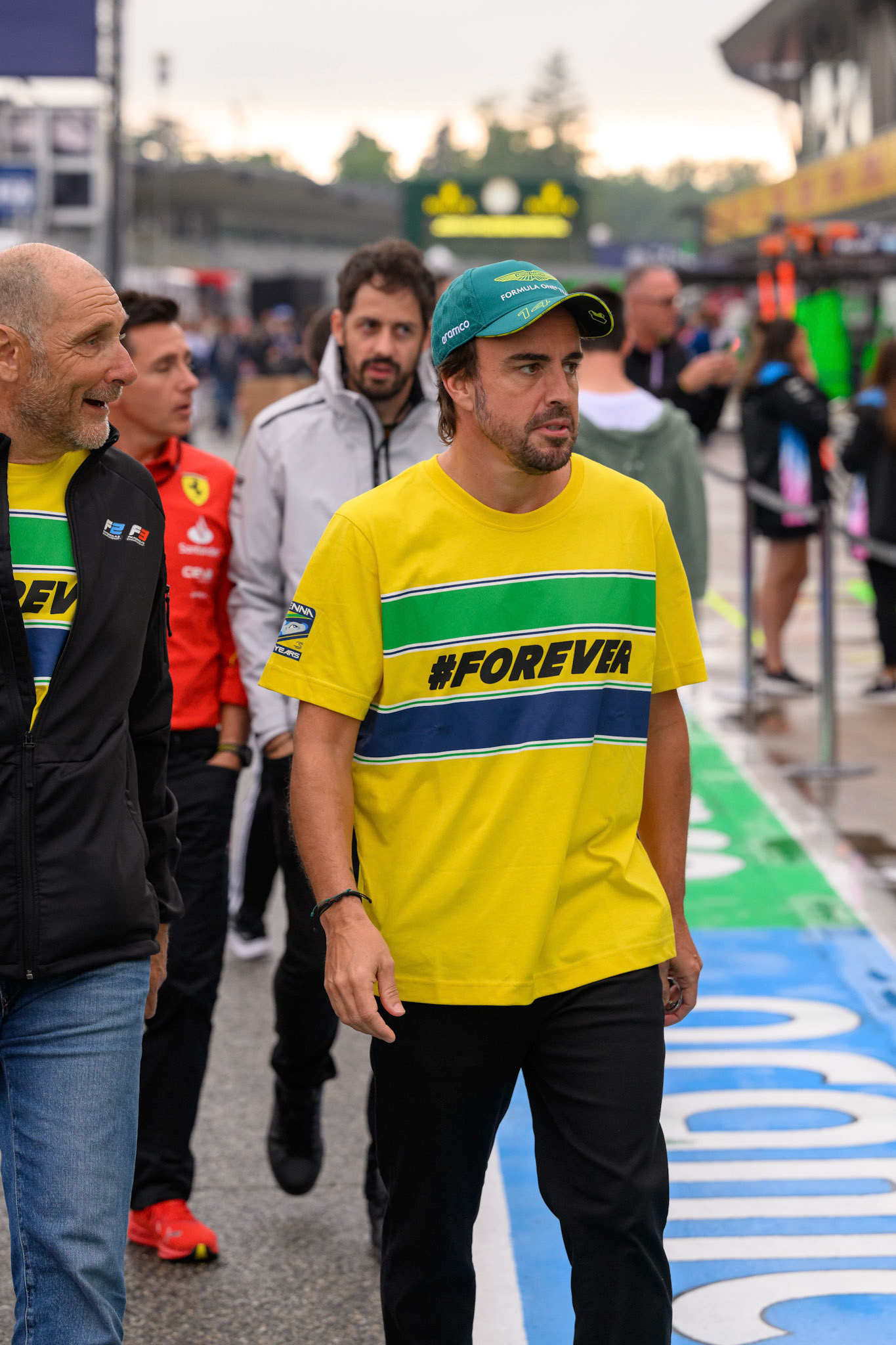 Fernando Alonso #14, Aston Martin Aramco F1 Team; F1 GP Imola / Italien Donnerstag, 16.05.2024