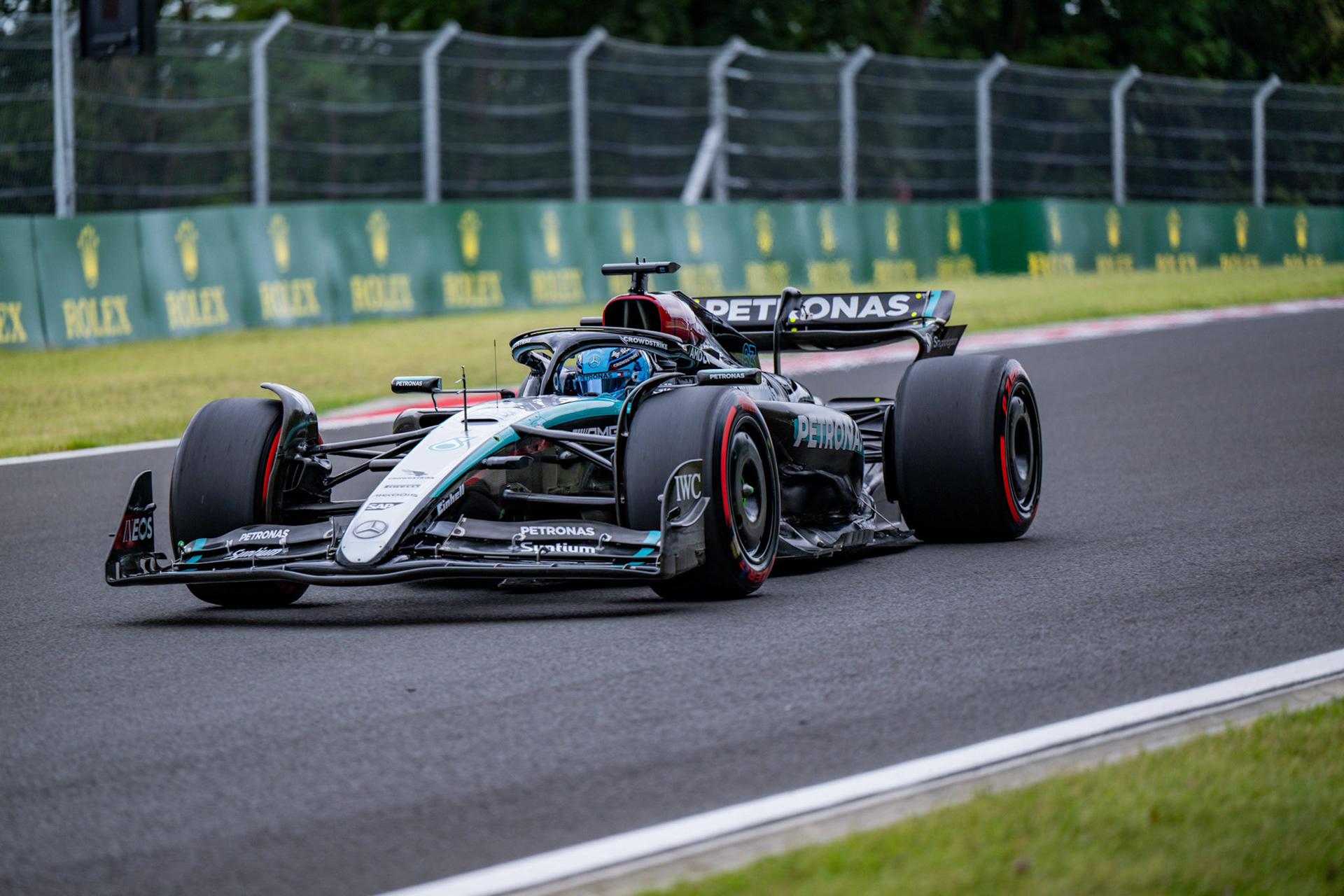 George Russell #63, Mercedes-AMG Petronas F1 Team;Formel 1 Budapest / Ungarn, 20.07.2024