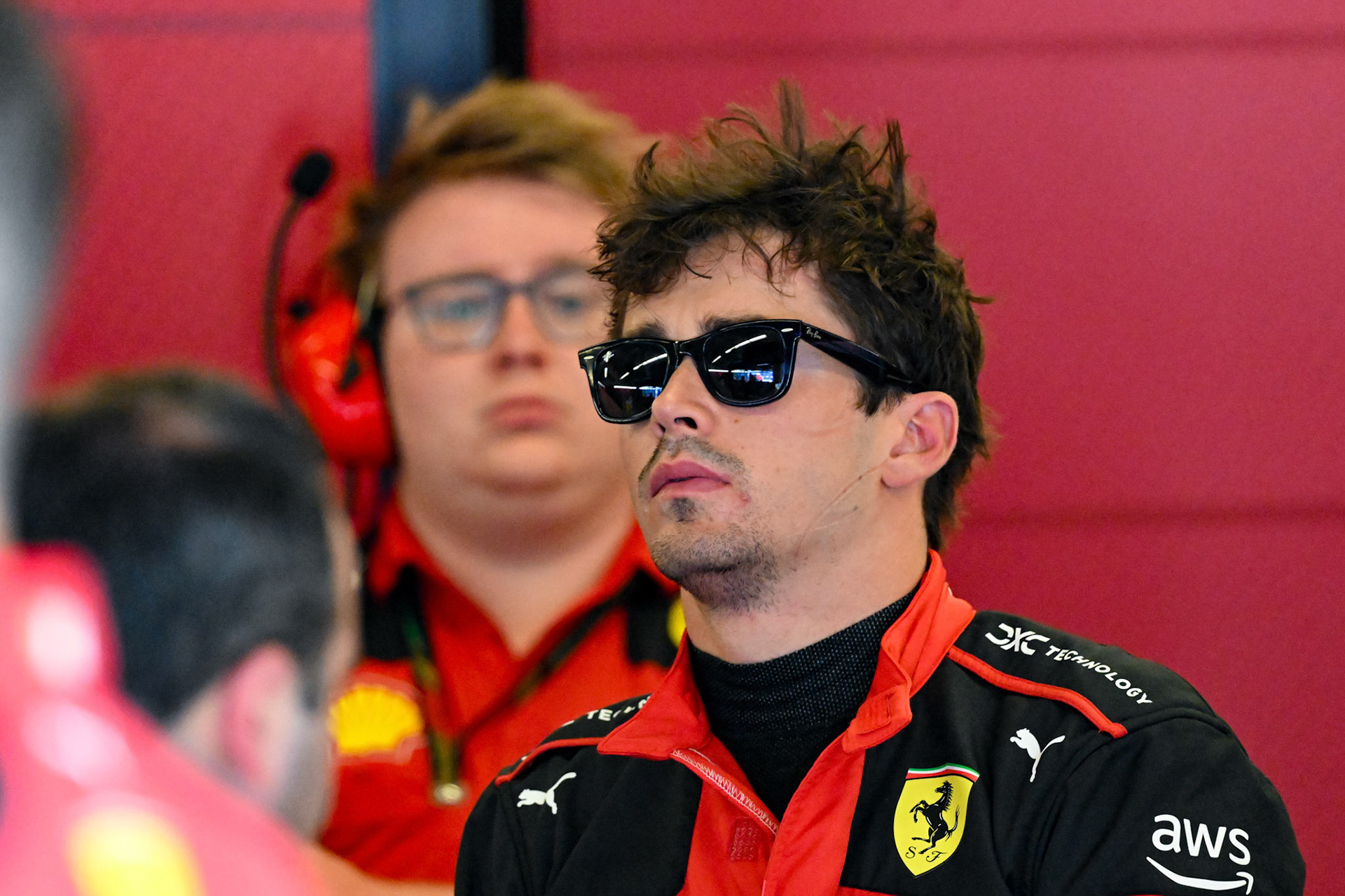 Charles Leclerc (MCO) Scuderia Ferrari;Formel 1 GP USA Austin Texas. Samstag 21.10.2023