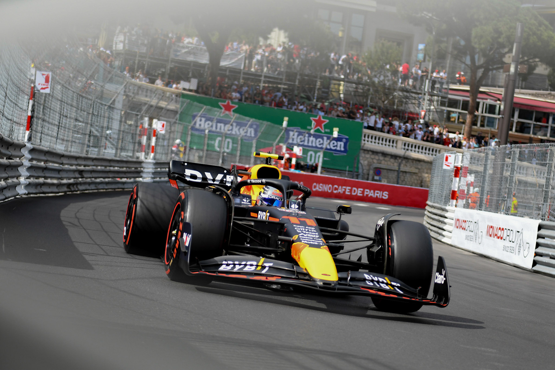 Sergio Perez (MEX) Red Bull Racing; Formel 1 Monaco am 28.05.2022