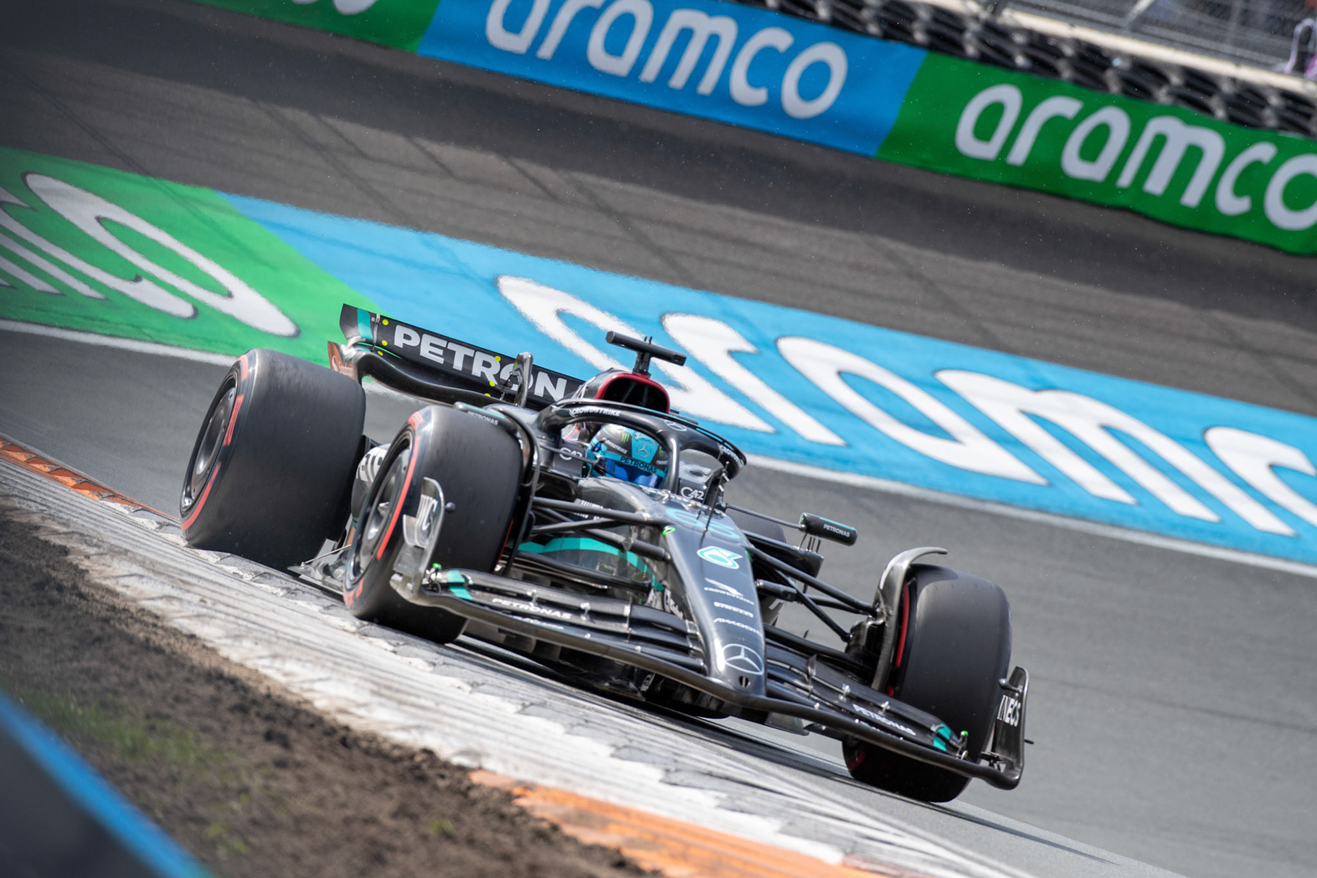 George Russell (GBR) Mercedes AMG F1 Team; Formel 1 GP Holland / Zandvoort. Sonntag, 27.08.2023