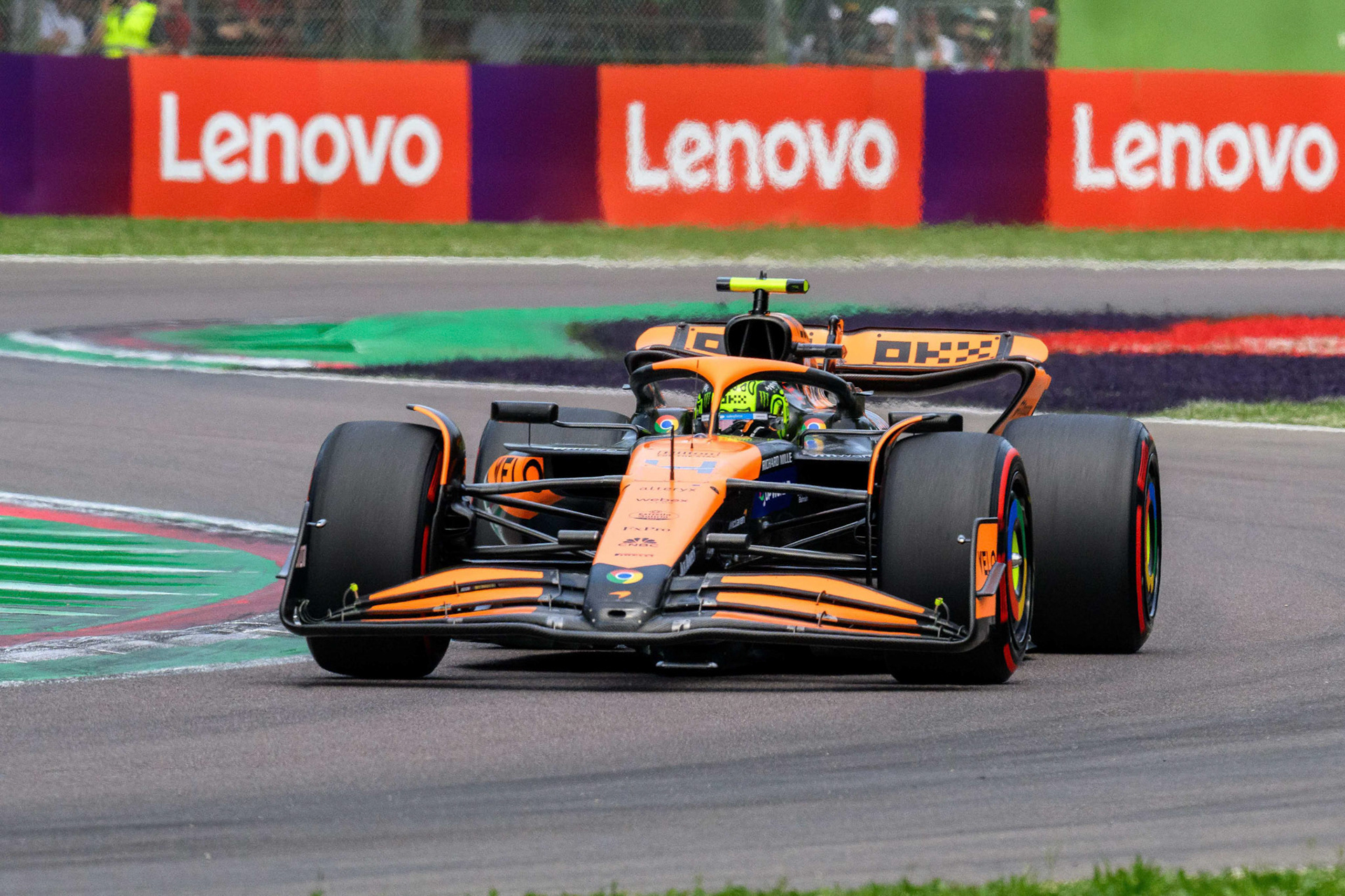 Lando Norris #4, McLaren Formula 1 Team; F1 GP Imola / Italien Sonntag, 19.05.2024