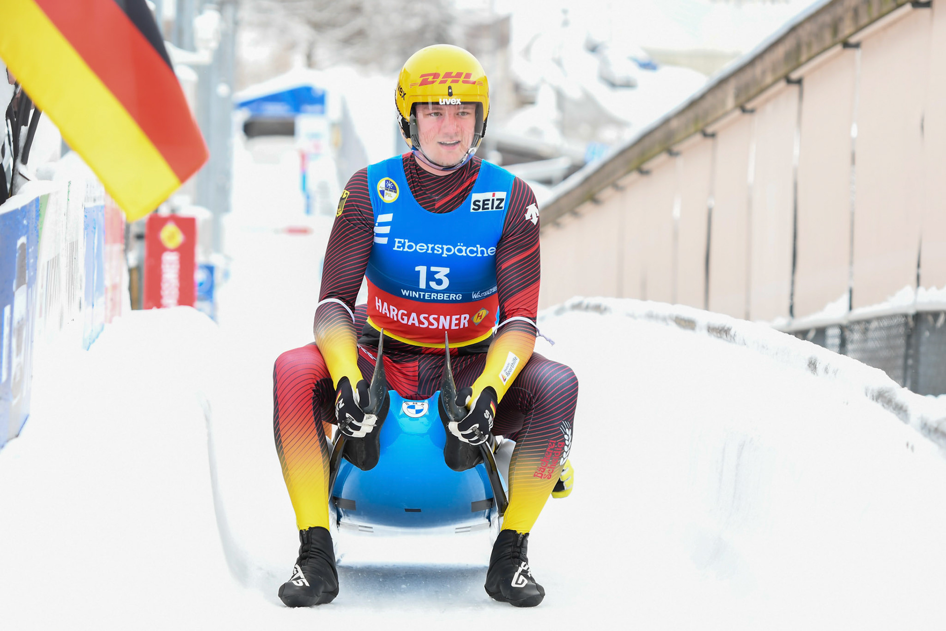 Hannes Orlamuender, Paul Constantin Gubitz, GER; Eberspächer Luge World Cup; Veltins Eisarena Winterberg 25.02.2023
