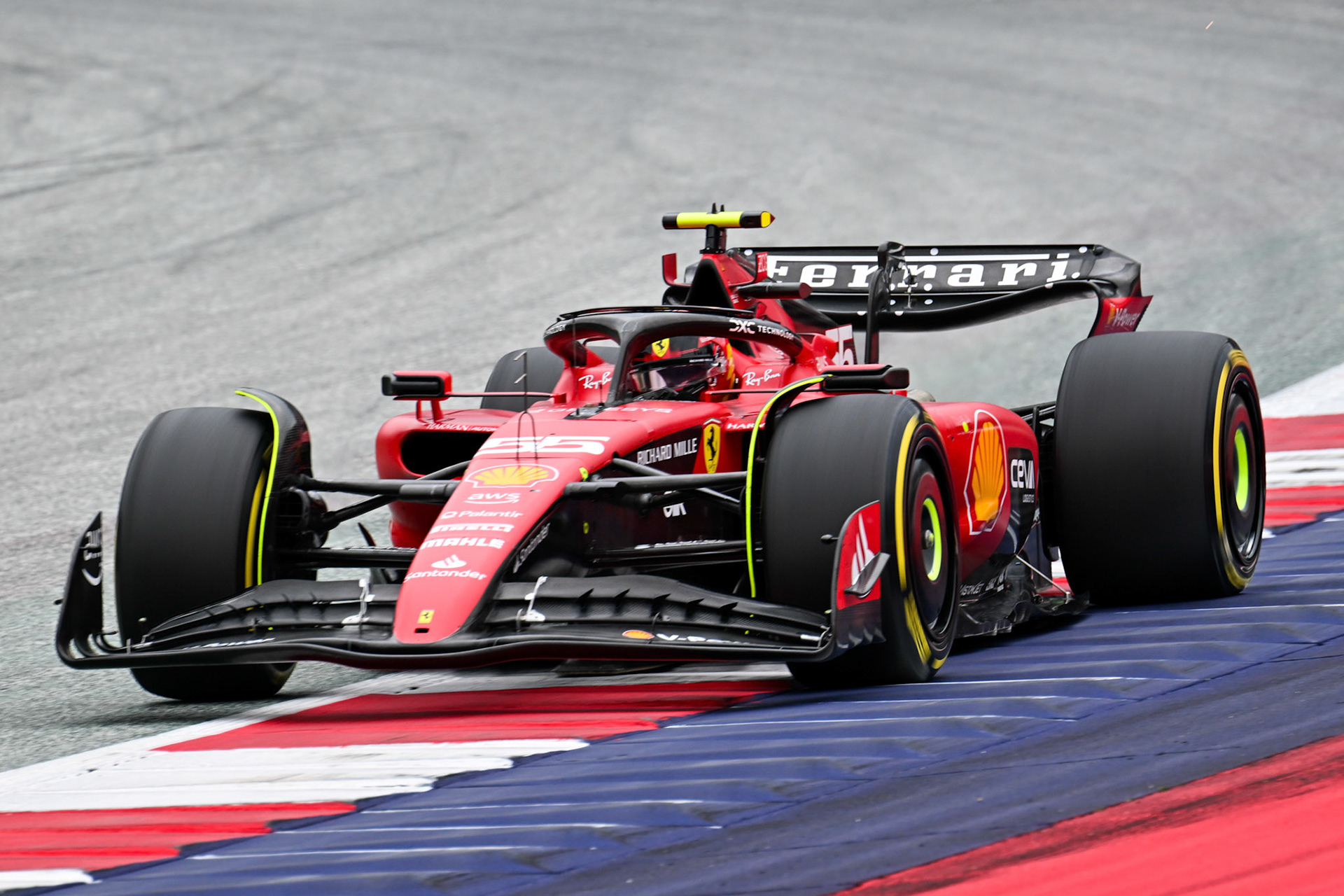 Carlos Sainz (ESP) Scuderia Ferrari; Formel 1 GP Austria / Österreich. Samstag, 01.07.2023
