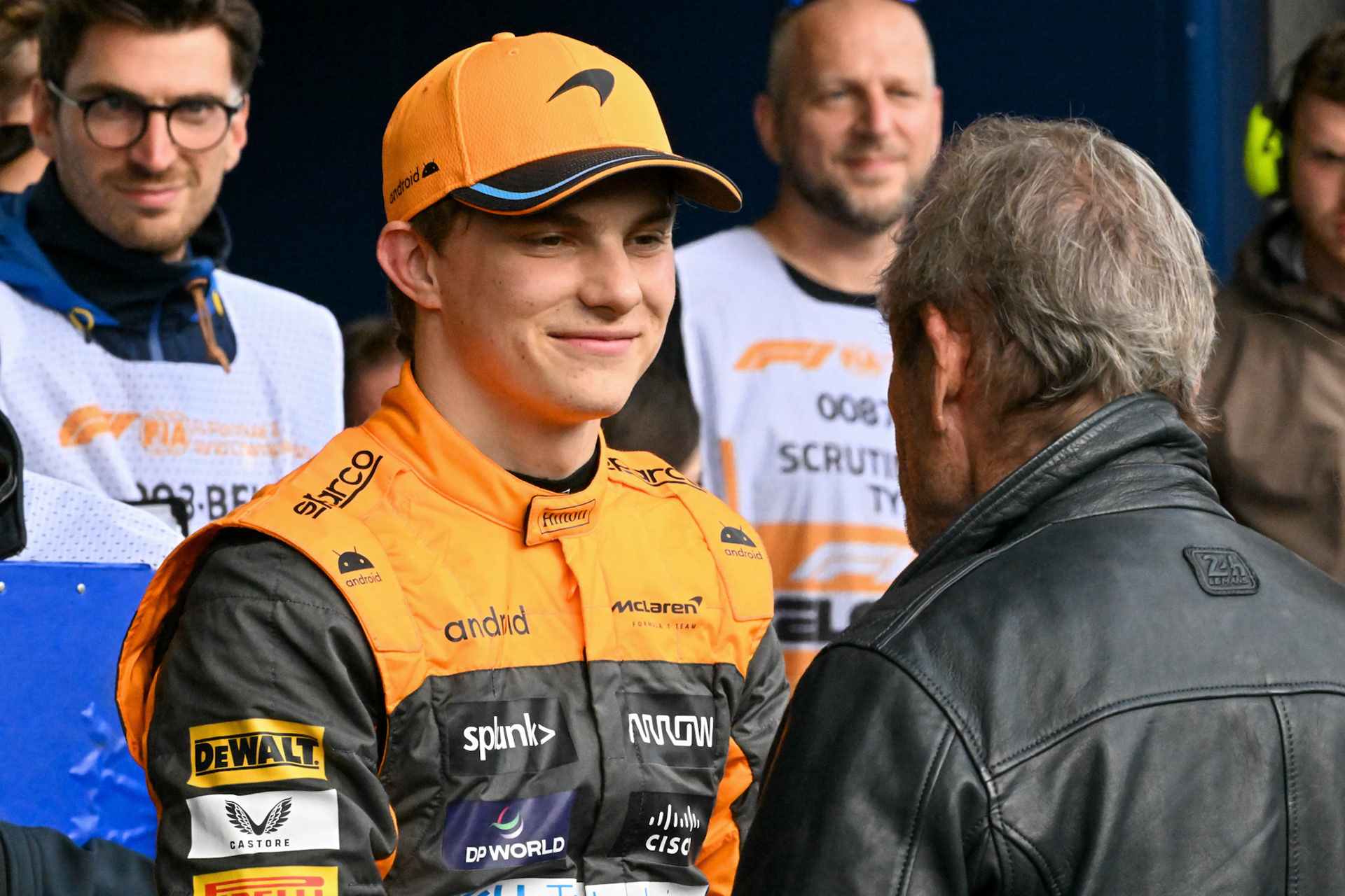 Oscar Piastri (AUS) McLaren F1; Formel 1 GP Spa Francorchamps/ Belgien. Samstag, 29.07.2023