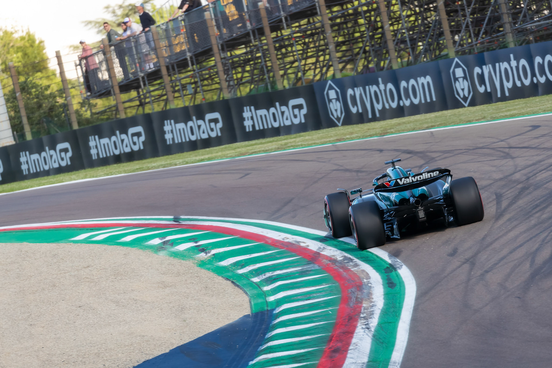 Lance Stroll #18, Aston Martin Aramco F1 Team; F1 GP Imola / Italien Freitag, 17.05.2024