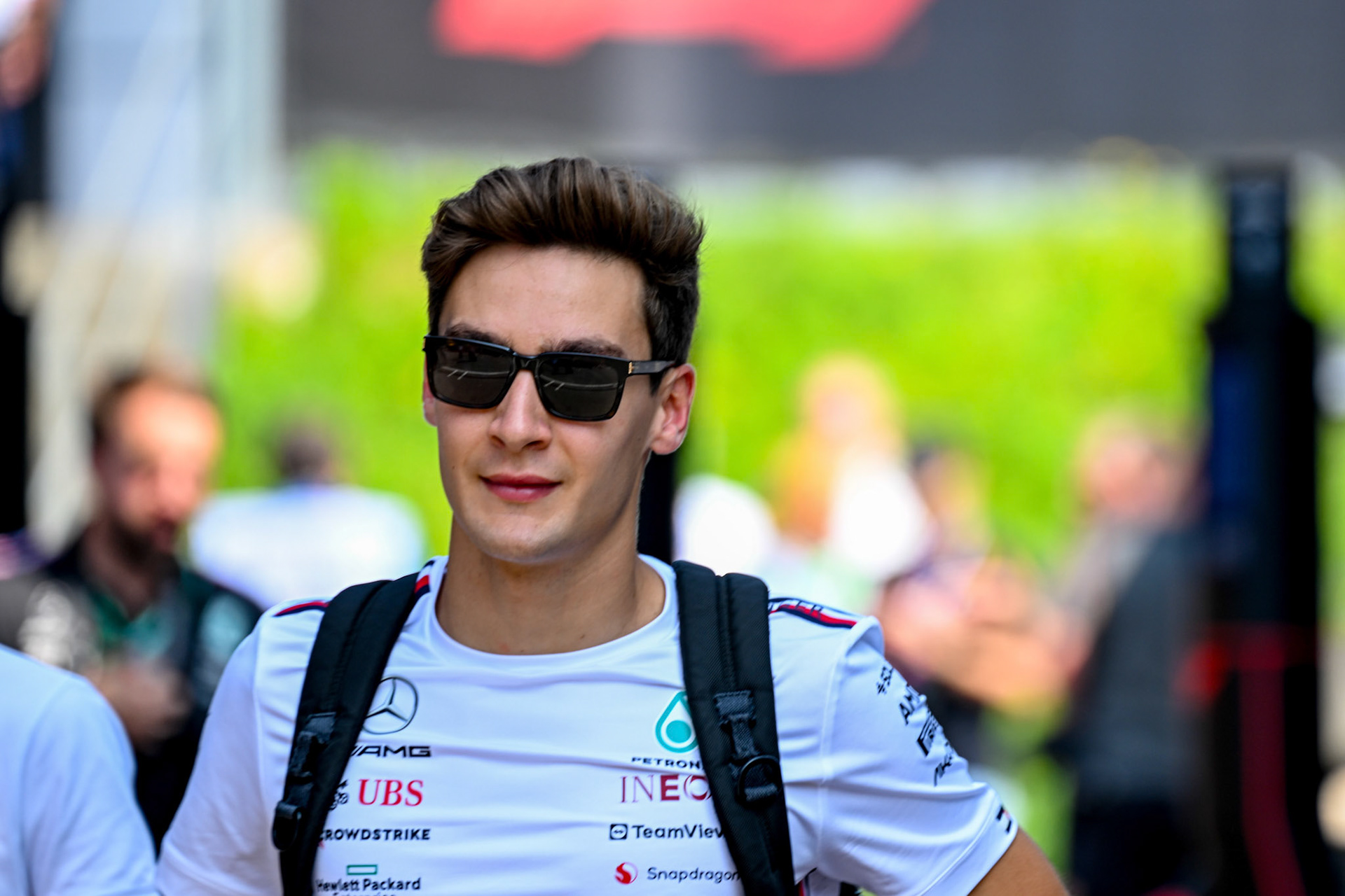 George Russell (GBR) Mercedes AMG F1 Team; Formel 1 GP Austria / Österreich. Freitag, 30.06.2023