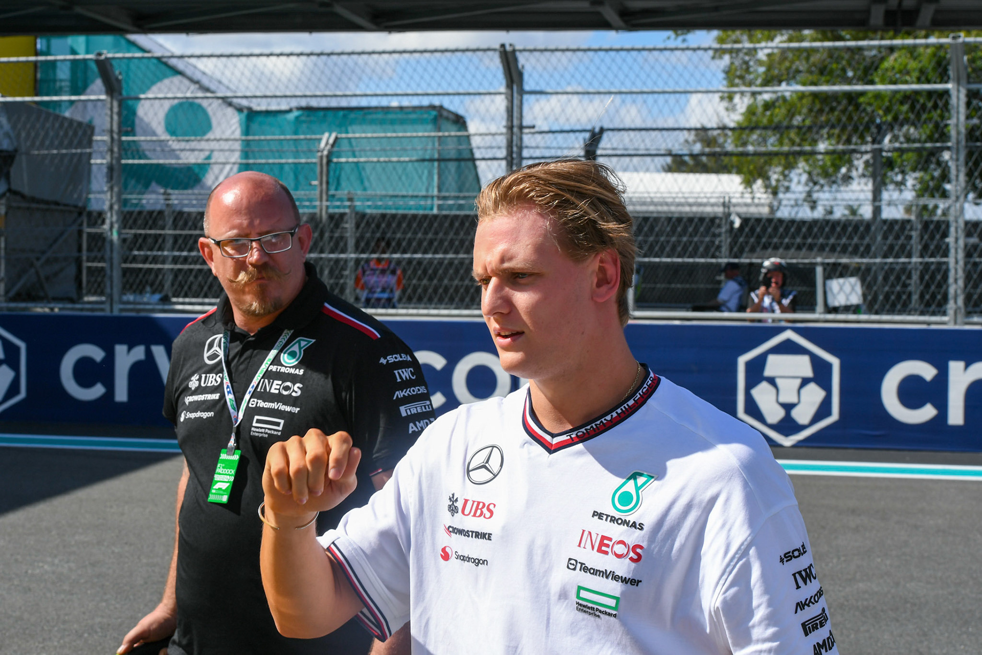Mick Schumacher, Mercedes-AMG Petronas F1 Team; Formel 1 GP Miami / USA. 04.05.2024