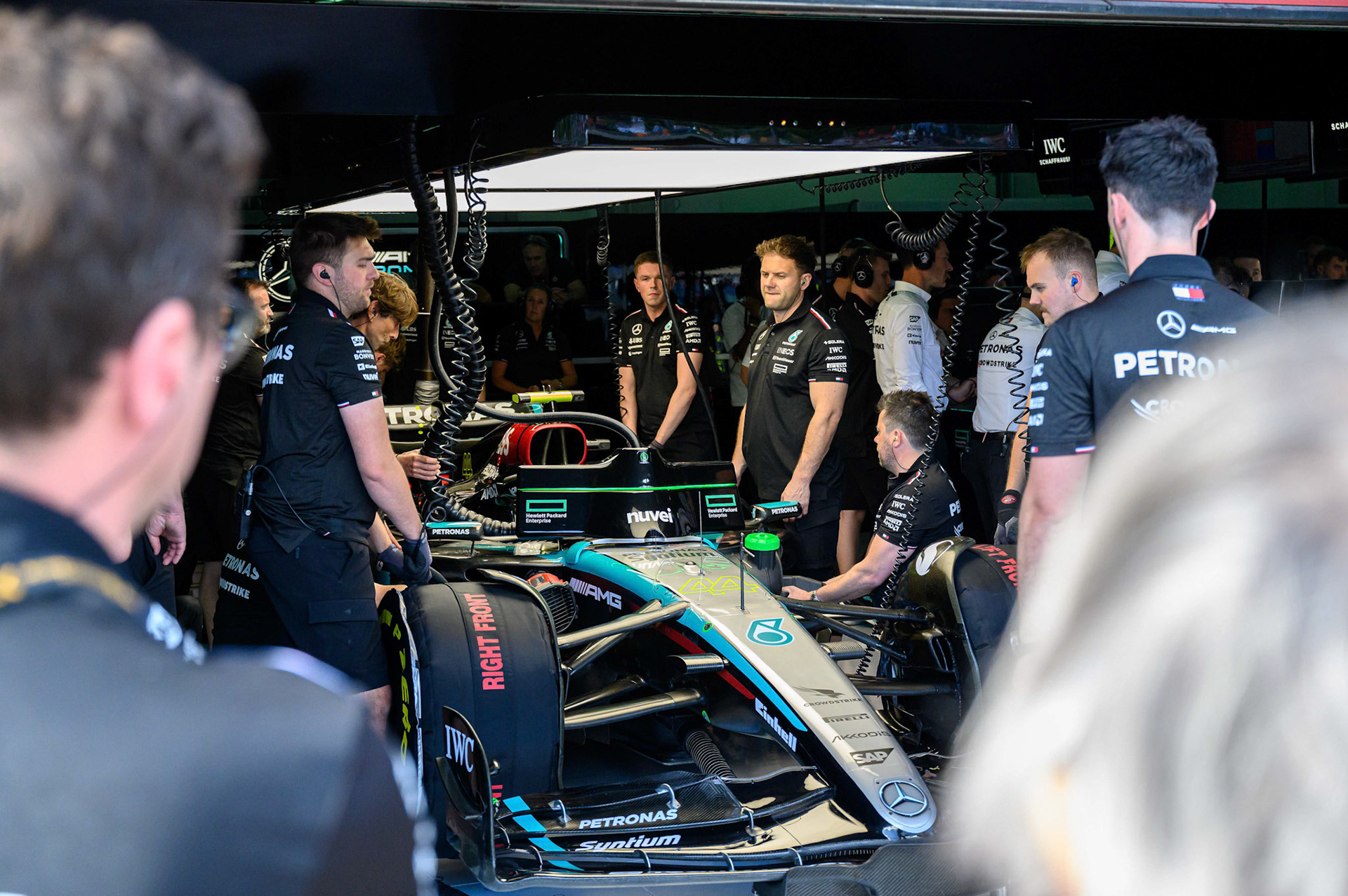 Lewis Hamilton #44, Mercedes-AMG Petronas F1 Team; F1 GP Imola / Italien Freitag, 17.05.2024