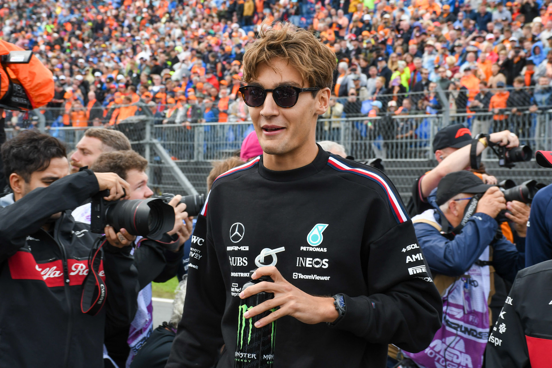 George Russell (GBR) Mercedes AMG F1 Team; Formel 1 GP Holland / Zandvoort. Sonntag, 27.08.2023