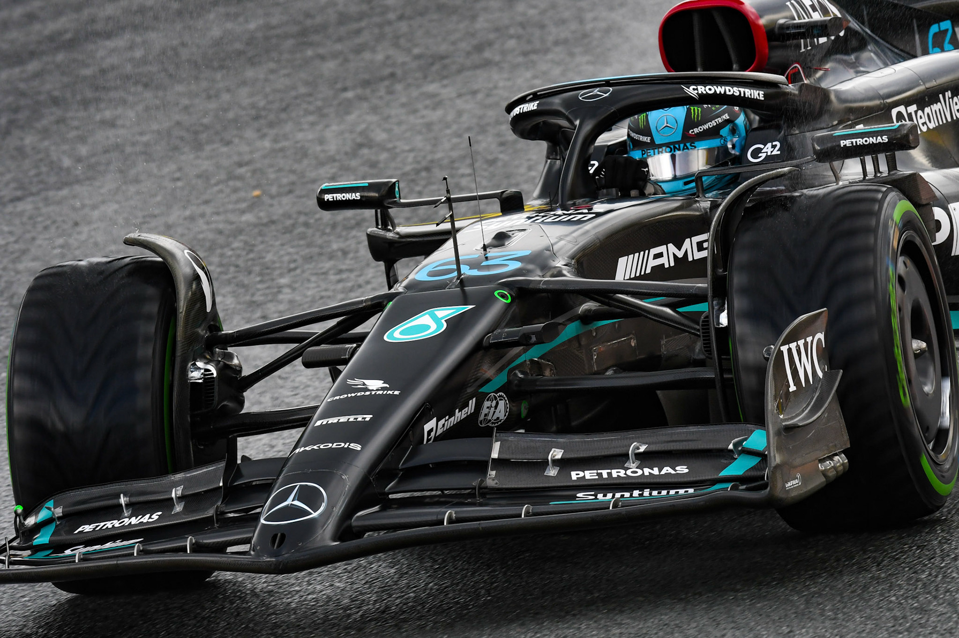 George Russell (GBR) Mercedes AMG F1 Team; Formel 1 GP Holland / Zandvoort. Samstag, 26.08.2023