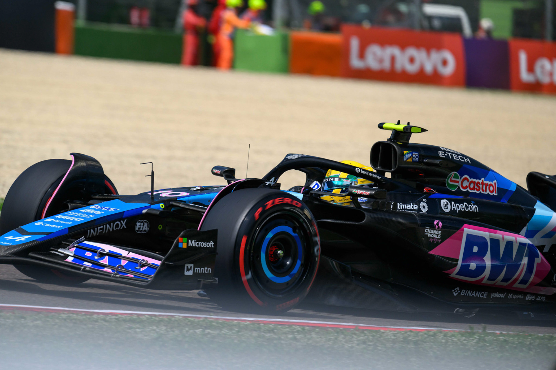 Pierre Gasly #10, BWT Alpine F1 Team; F1 GP Imola / Italien Sonntag, 19.05.2024