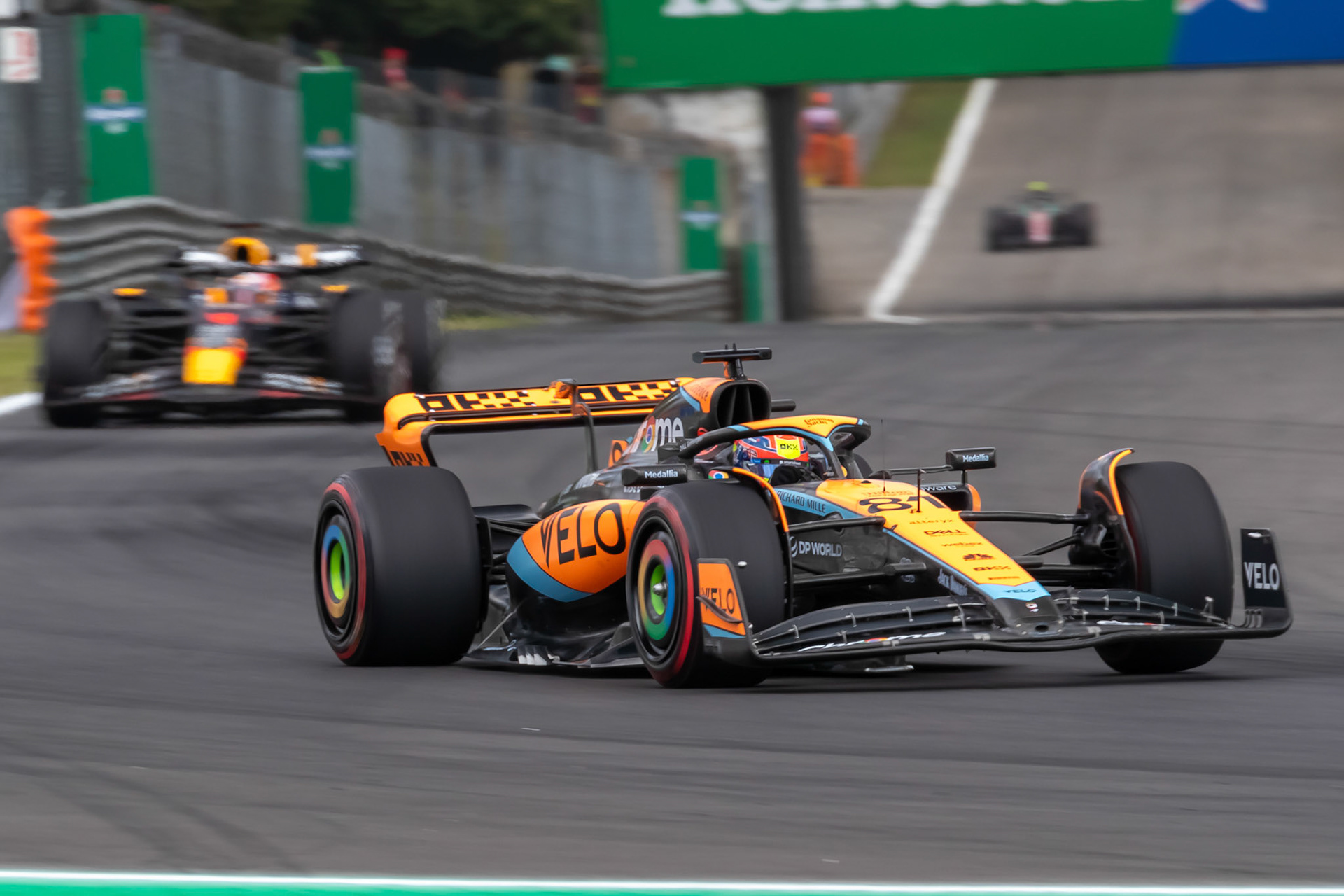 Oscar Piastri (AUS) McLaren F1; Formel 1 GP Italien / Monza. Freitag, 01.09.2023