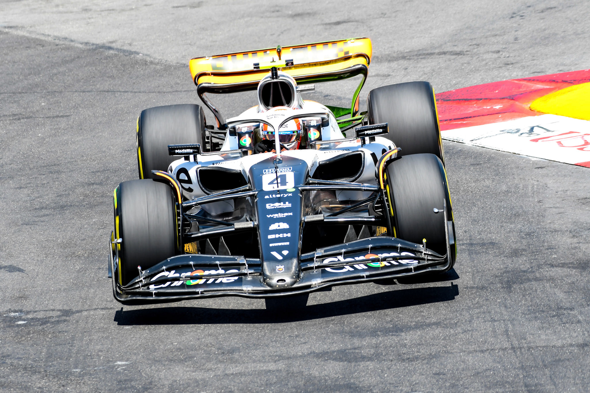 Lando Norris (GBR) McLaren F1 Team; Formel 1 GP Monaco. Freitag 26.05.2023