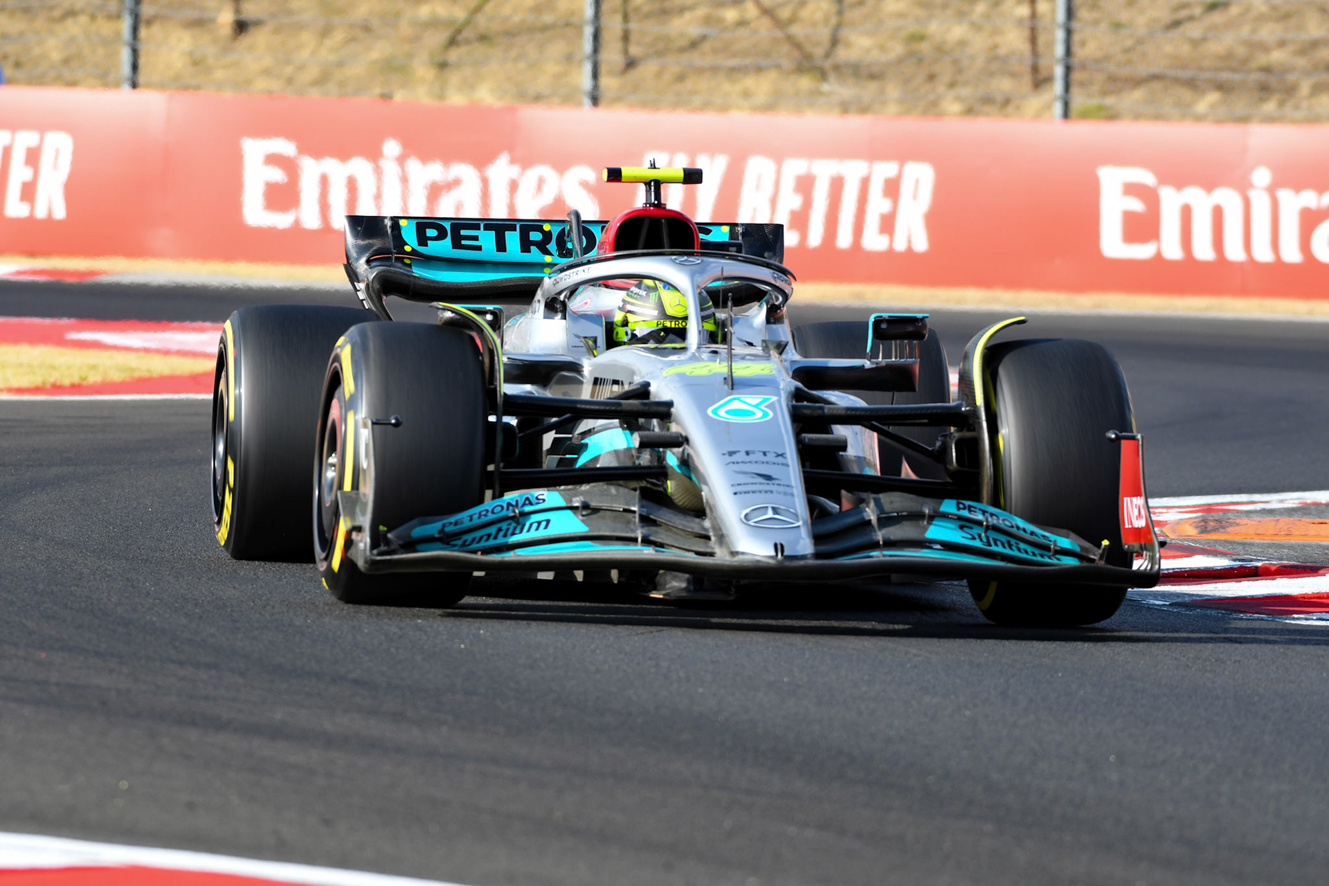 Lewis Hamilton (GBR) Merceds AMG Petronas F1 Team; Formel 1 Ungarn am 29.07.2022
