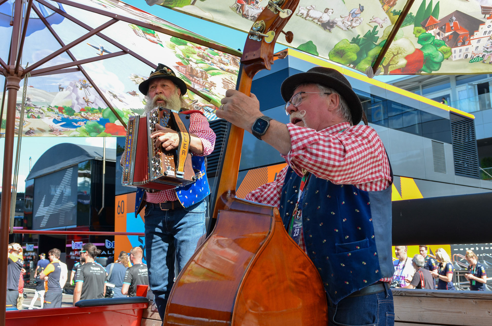 Paddock / Pitlane;Formel 1 GP Austria / Österreich. Donnerstag 29.06.2023