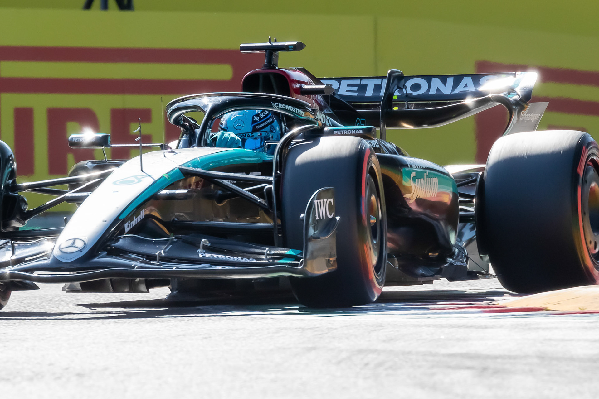 George Russell #63, Mercedes-AMG Petronas F1 Team; F1 GP Imola / Italien Samstag, 18.05.2024