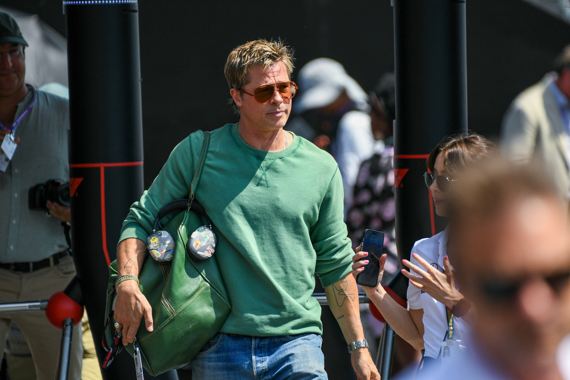 Brad Pitt alias Sonny Hayes, APX GP F1 Team;Formel 1 Budapest / Ungarn, 20.07.2024