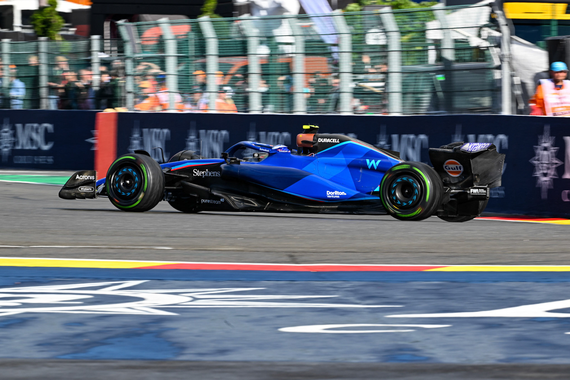 Logan Sargeant (USA) Williams Racing;Formel 1 GP Spa Francorchamps/ Belgien. Samstag, 29.07.2023