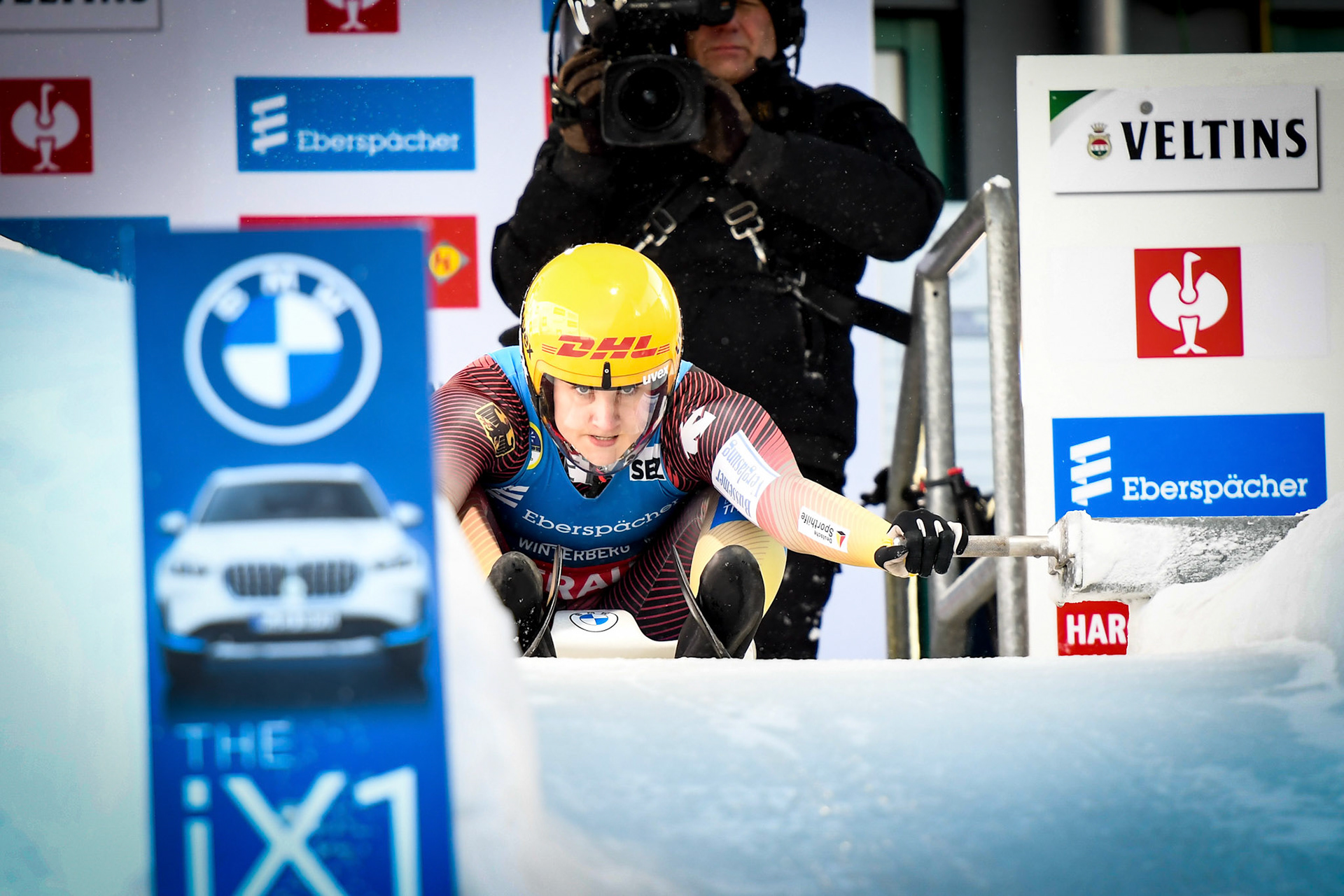 Dajana Eitberger #20, GER; Eberspächer Luge World Cup; Veltins Eisarena Winterberg 25.02.2023