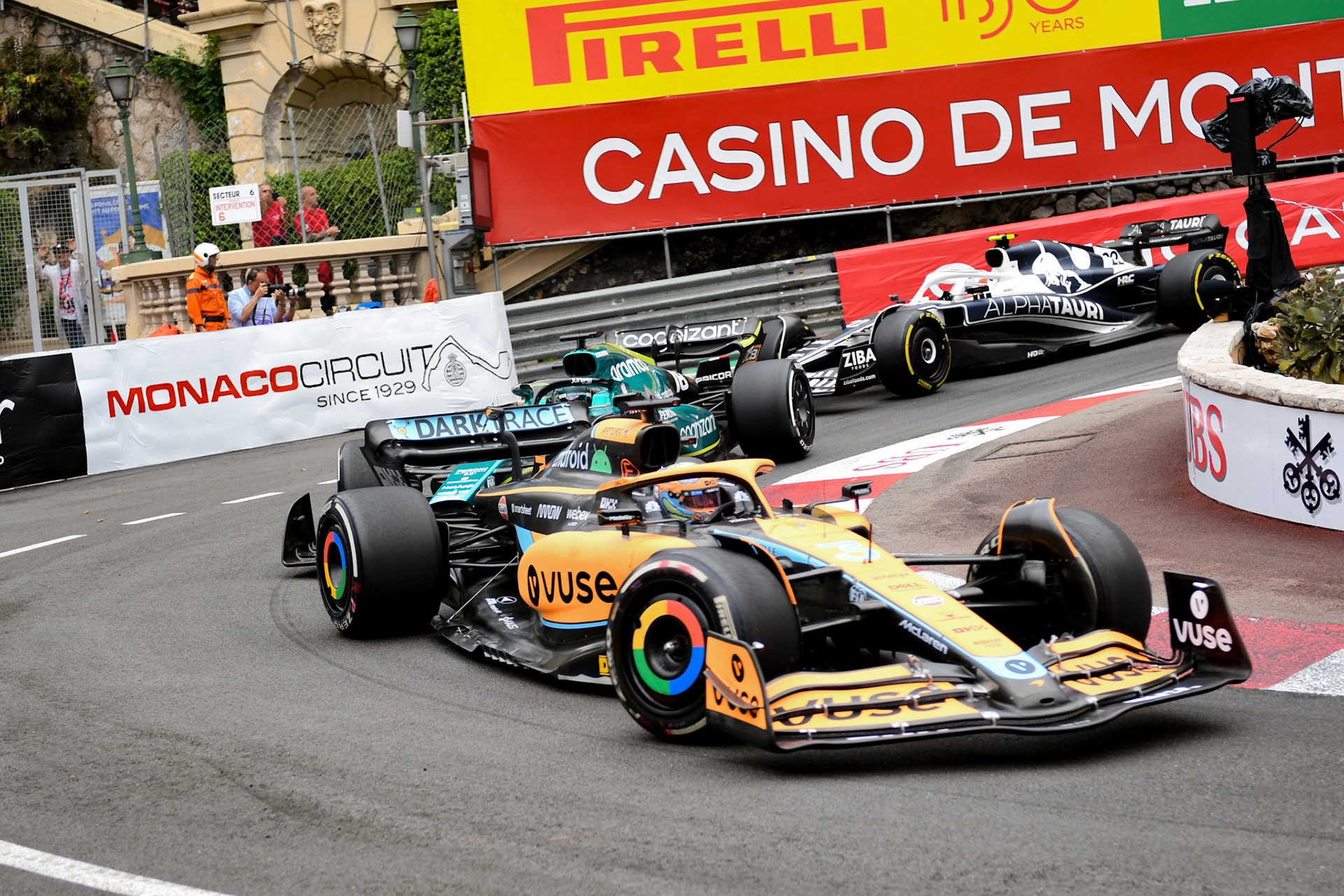 Daniel Ricciardo (GBR) McLaren; Formel 1 Monaco am 29.05.2022