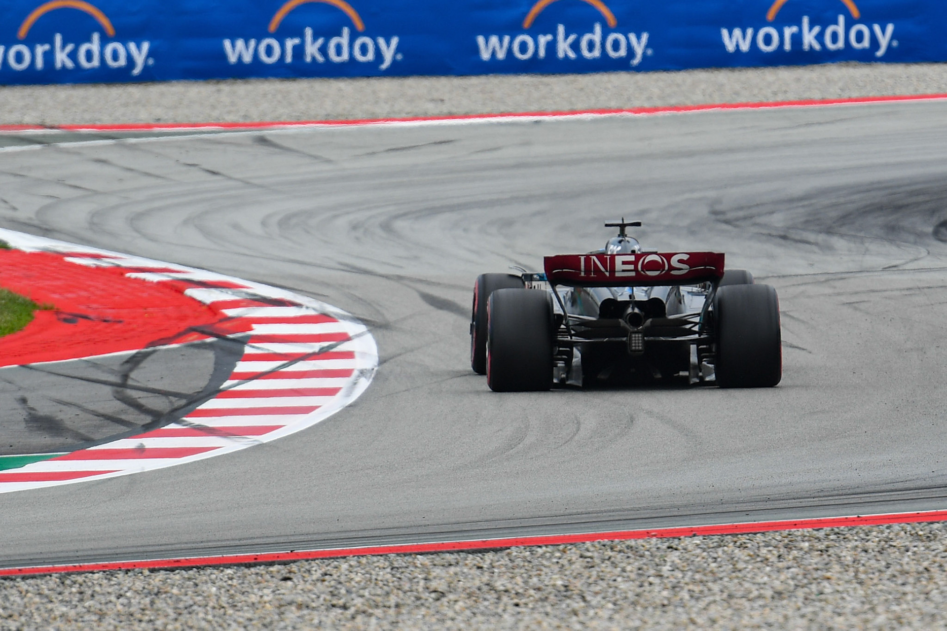 George Russell (GBR) Mercedes AMG F1 Team; Formel 1 GP Barcelona. Samstag 03.06.2023