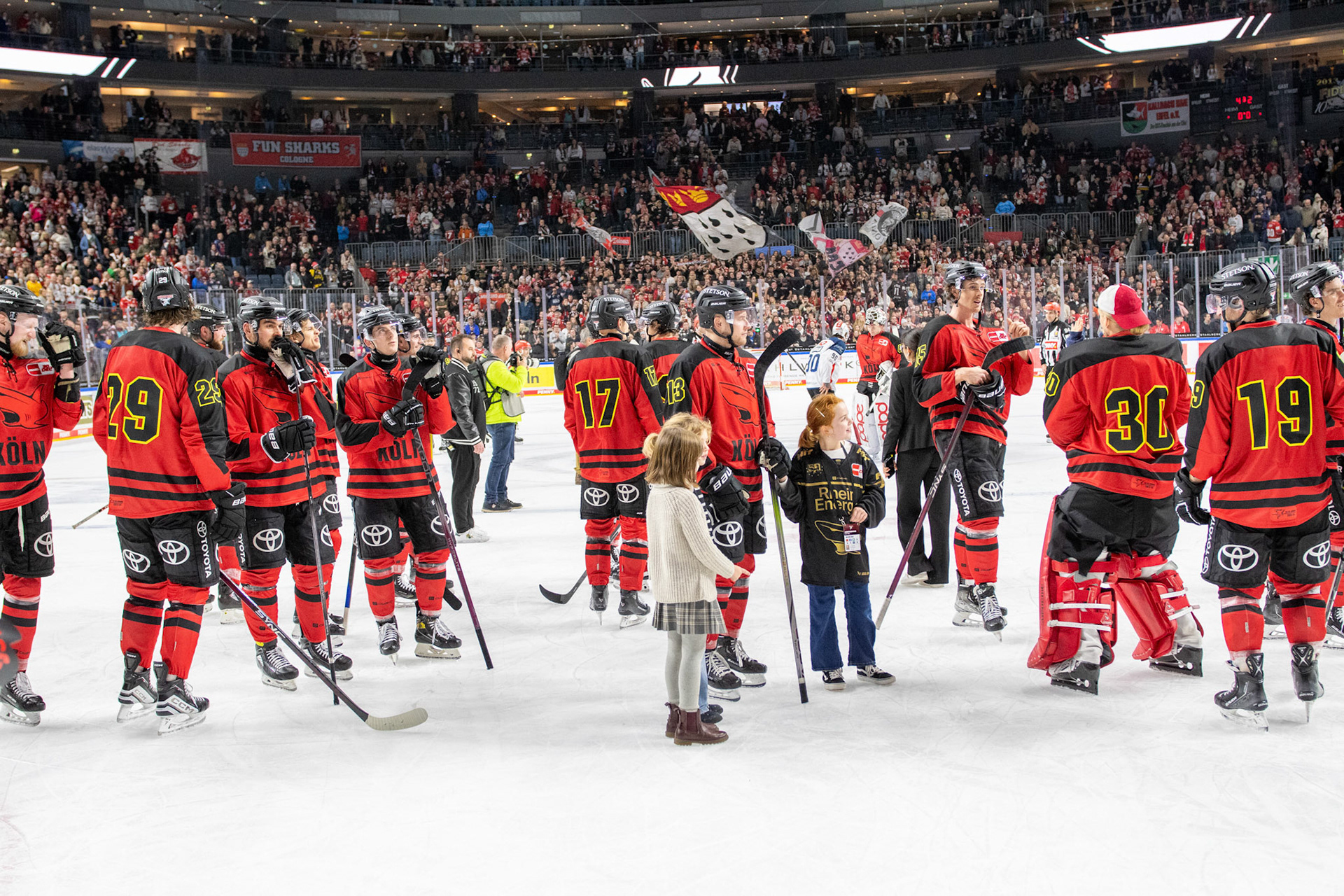 Koelner Haie; DEL Kölner Haie - Nürnberg Ice Tigers, 17.12.2023