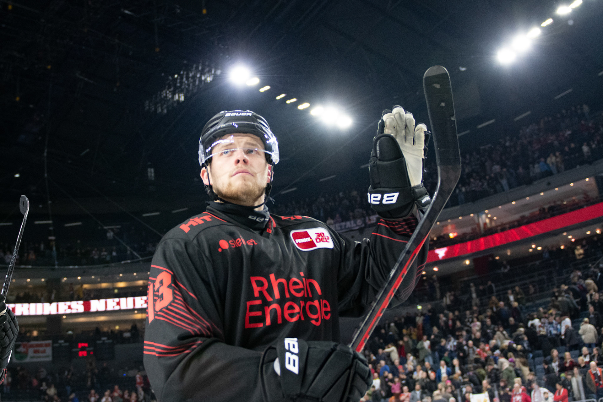 Nick Aichinger; DEL Kölner Haie - Iserlohn Roosters, 02.01.2024