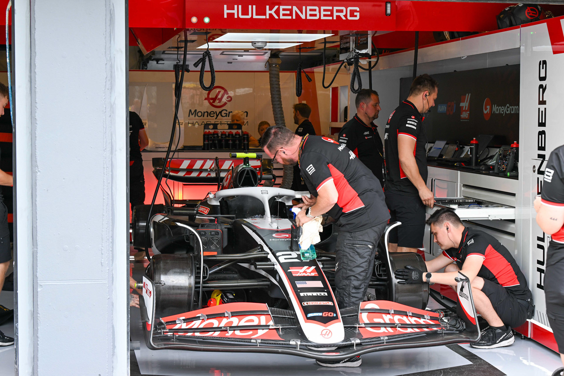Nico Hülkenberg #27, MoneyGram Haas F1 Team;Formel 1 Budapest / Ungarn, 20.07.2024