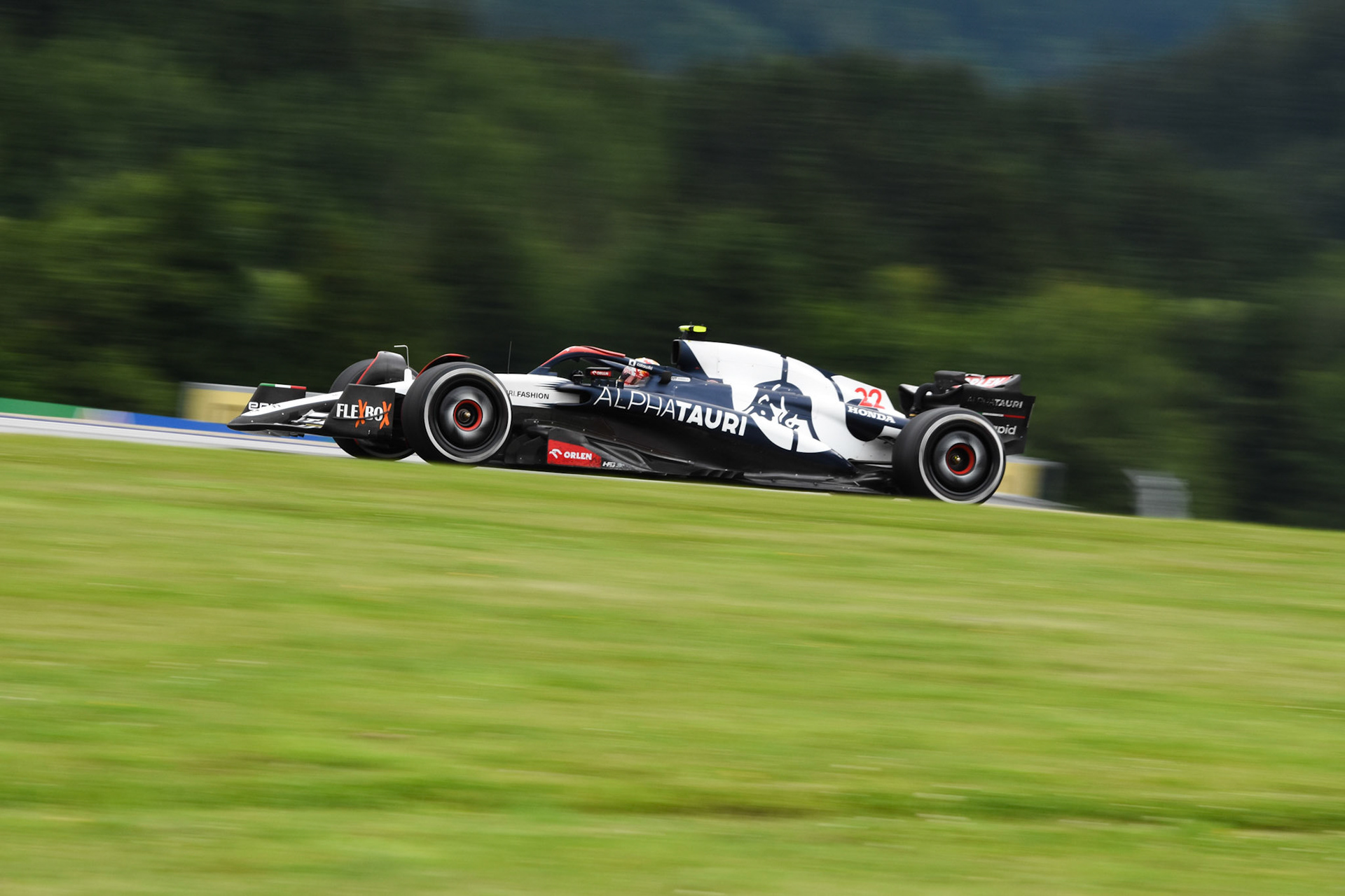 Yuki Tsunoda (JPN) Scuderia Alpha Tauri;Formel 1 GP Austria / Österreich. Sonntag, 02.07.2023