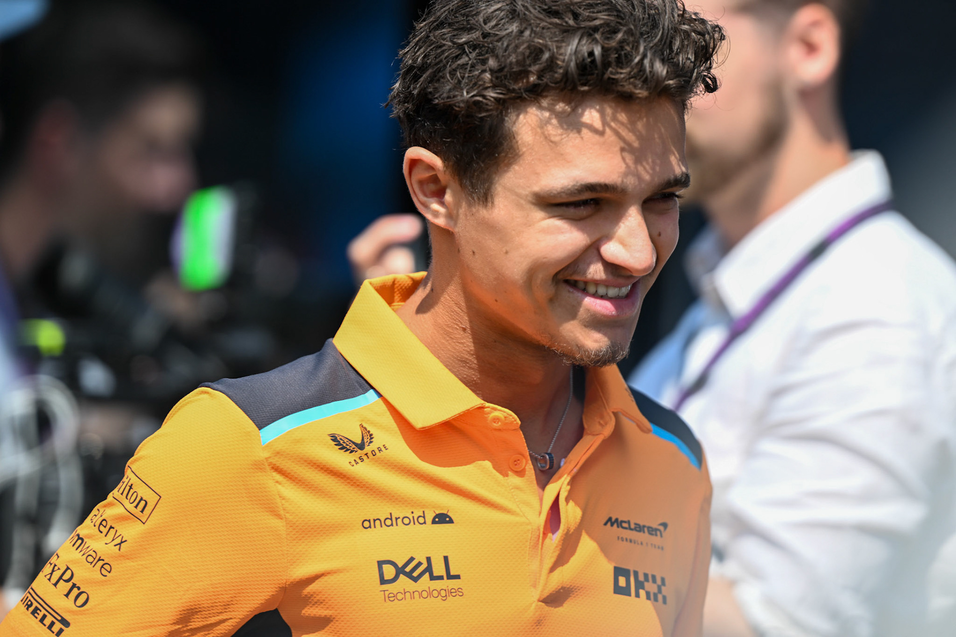 Lando Norris (GBR) McLaren F1 Team; Formel 1 GP Austria / Österreich. Freitag, 30.06.2023